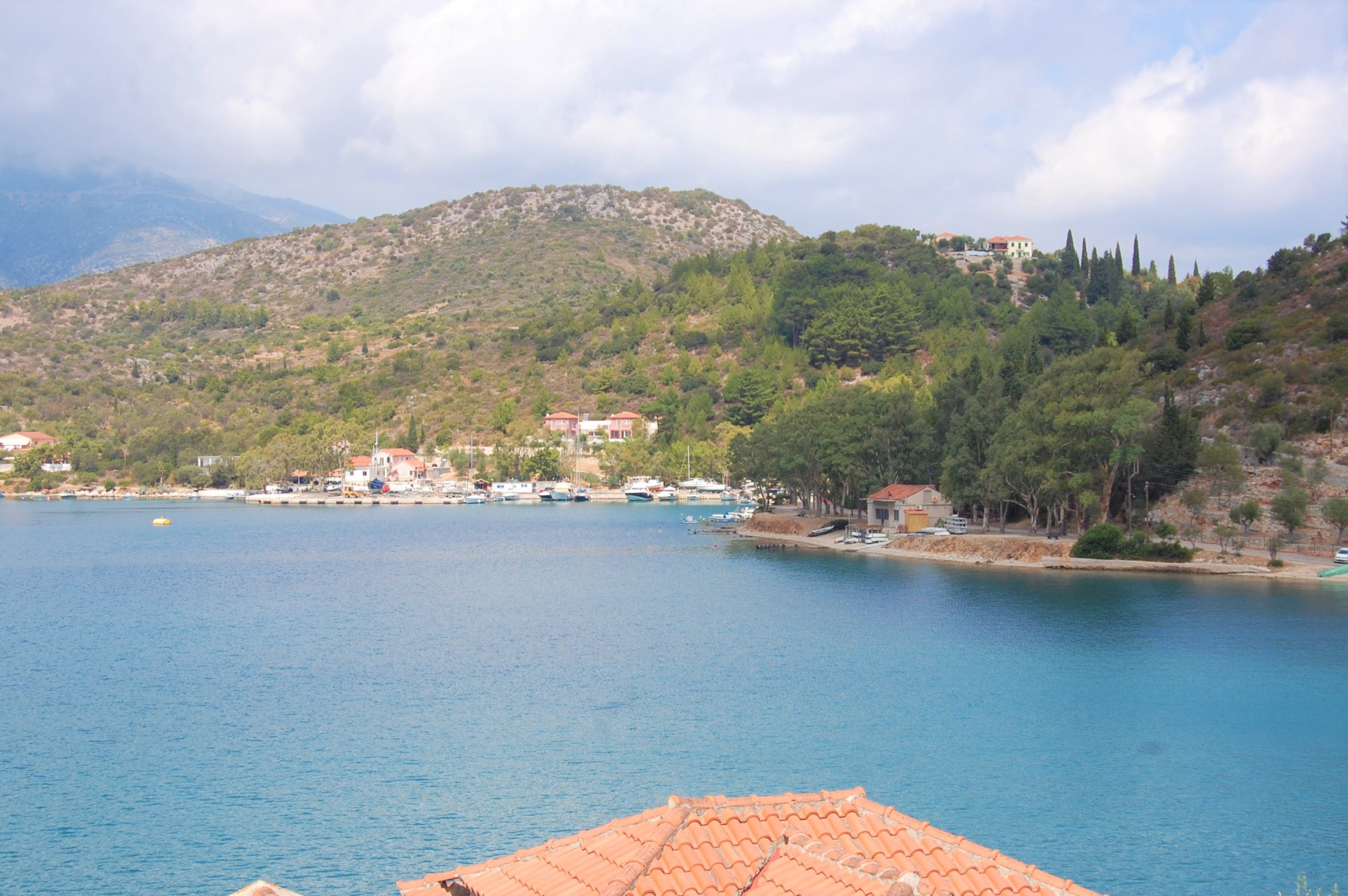 Views from house for sale Ithaca Greece, Vathi