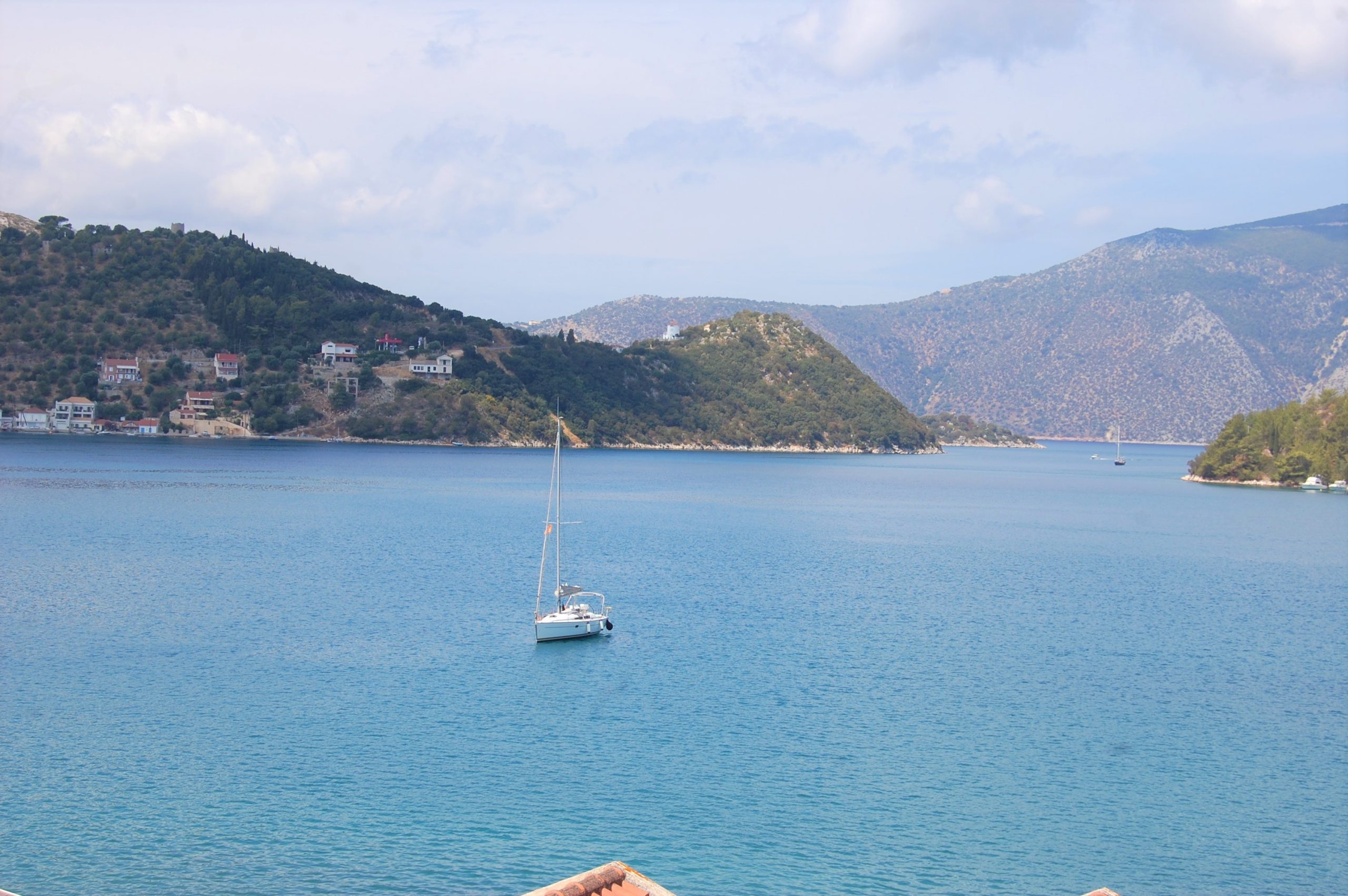 Views from house for sale Ithaca Greece, Vathi