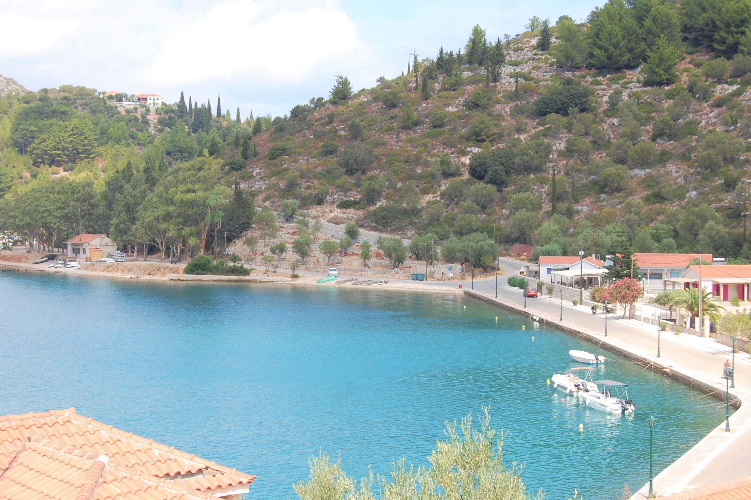 Views from house for sale Ithaca Greece, Vathi