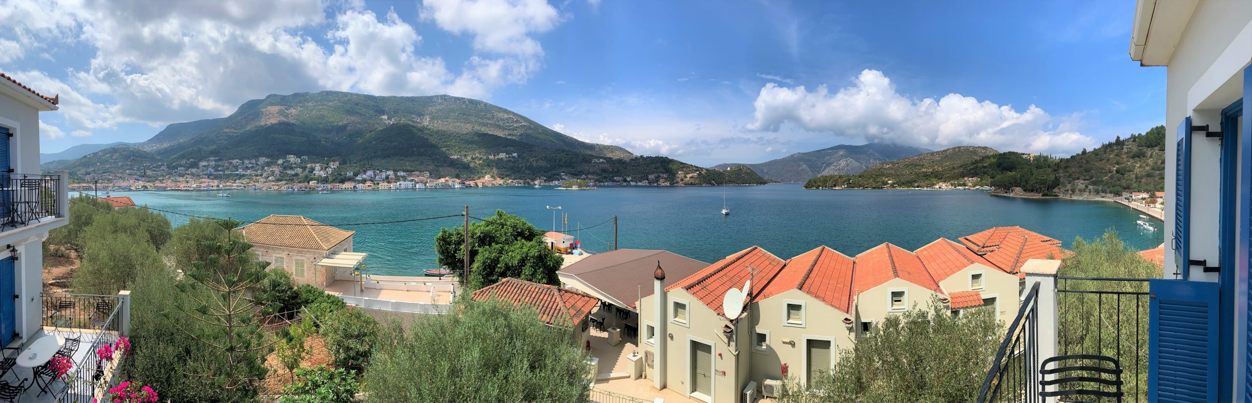 Views from house for sale Ithaca Greece, Vathi