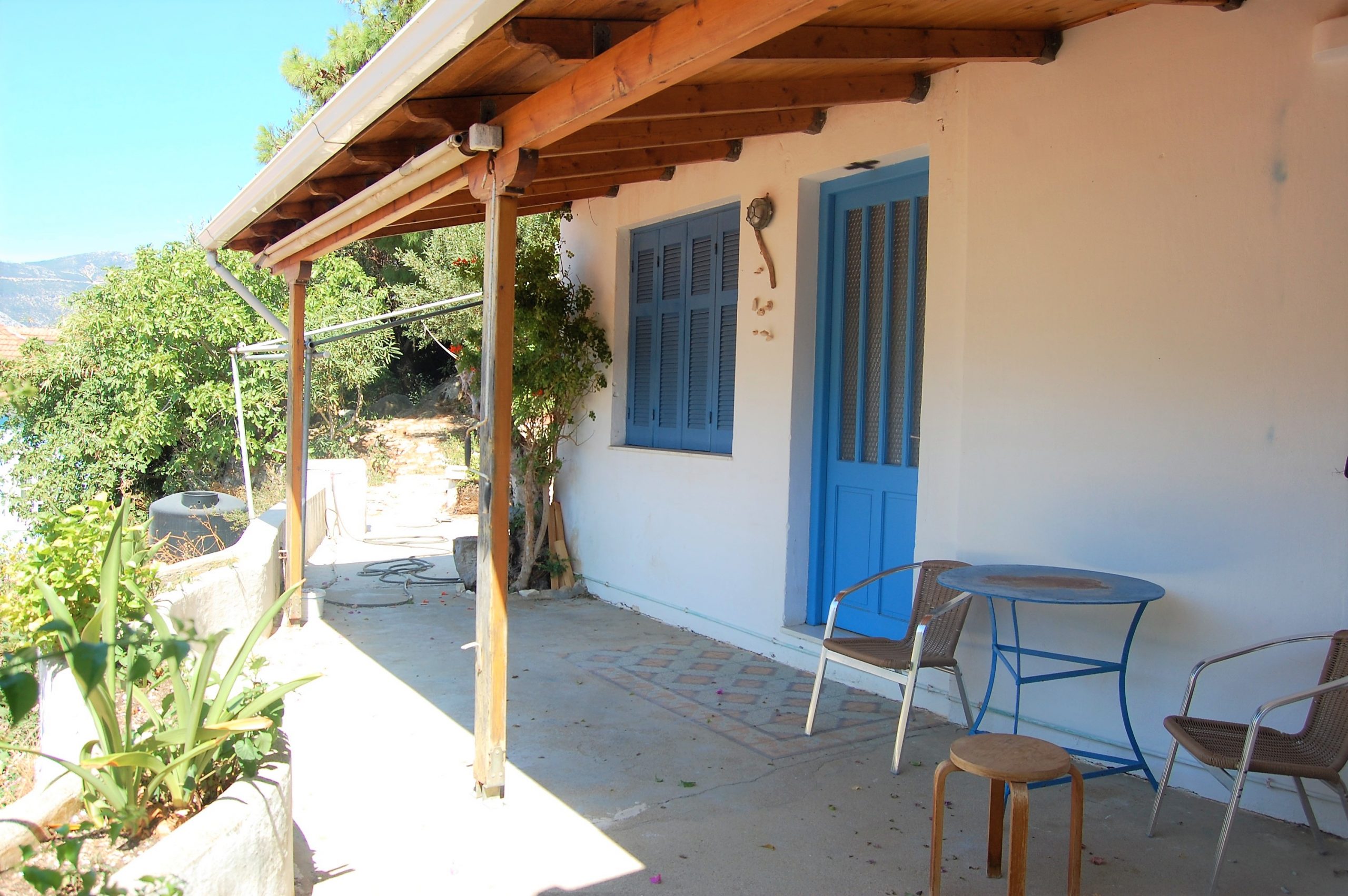 Exterior of house for sale Ithaca Greece, Vathi