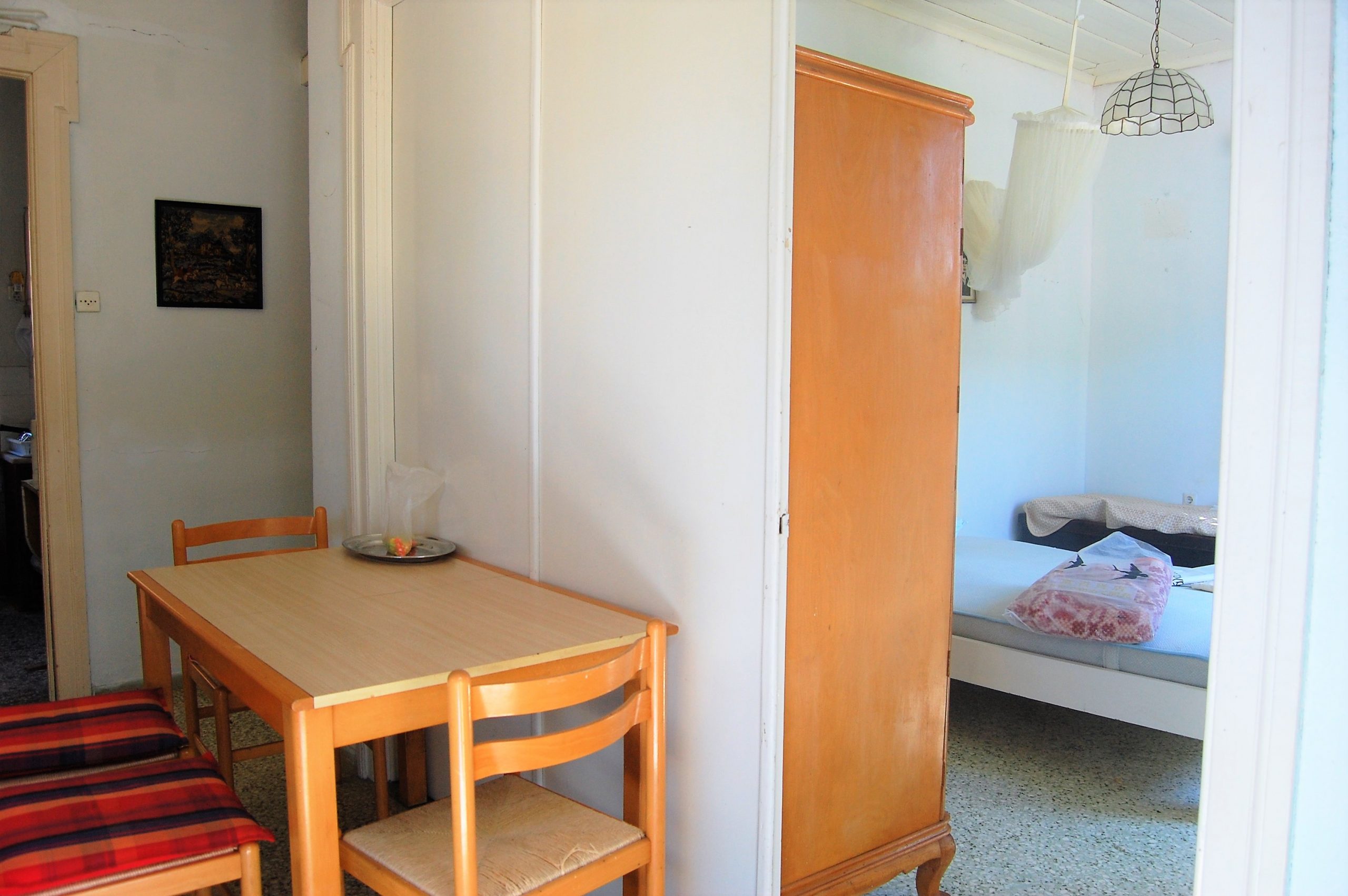 Dining table of house for sale Ithaca Greece, Vathi