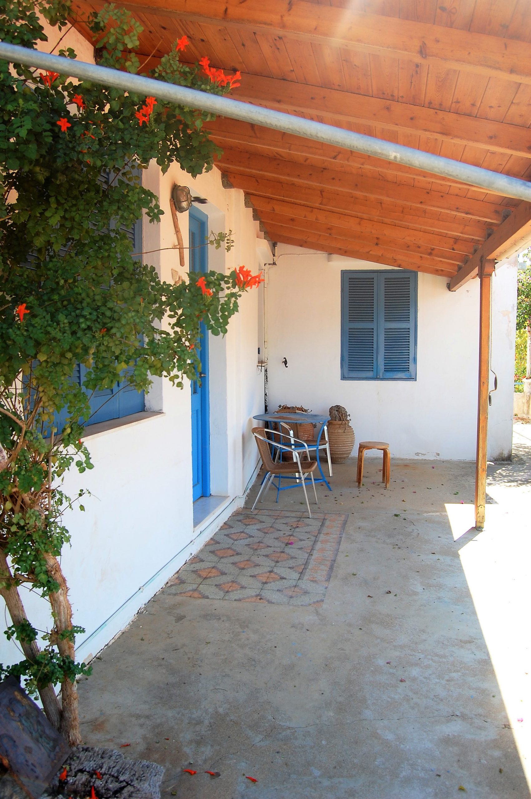 Balcony of house for sale Ithaca Greece, Vathi