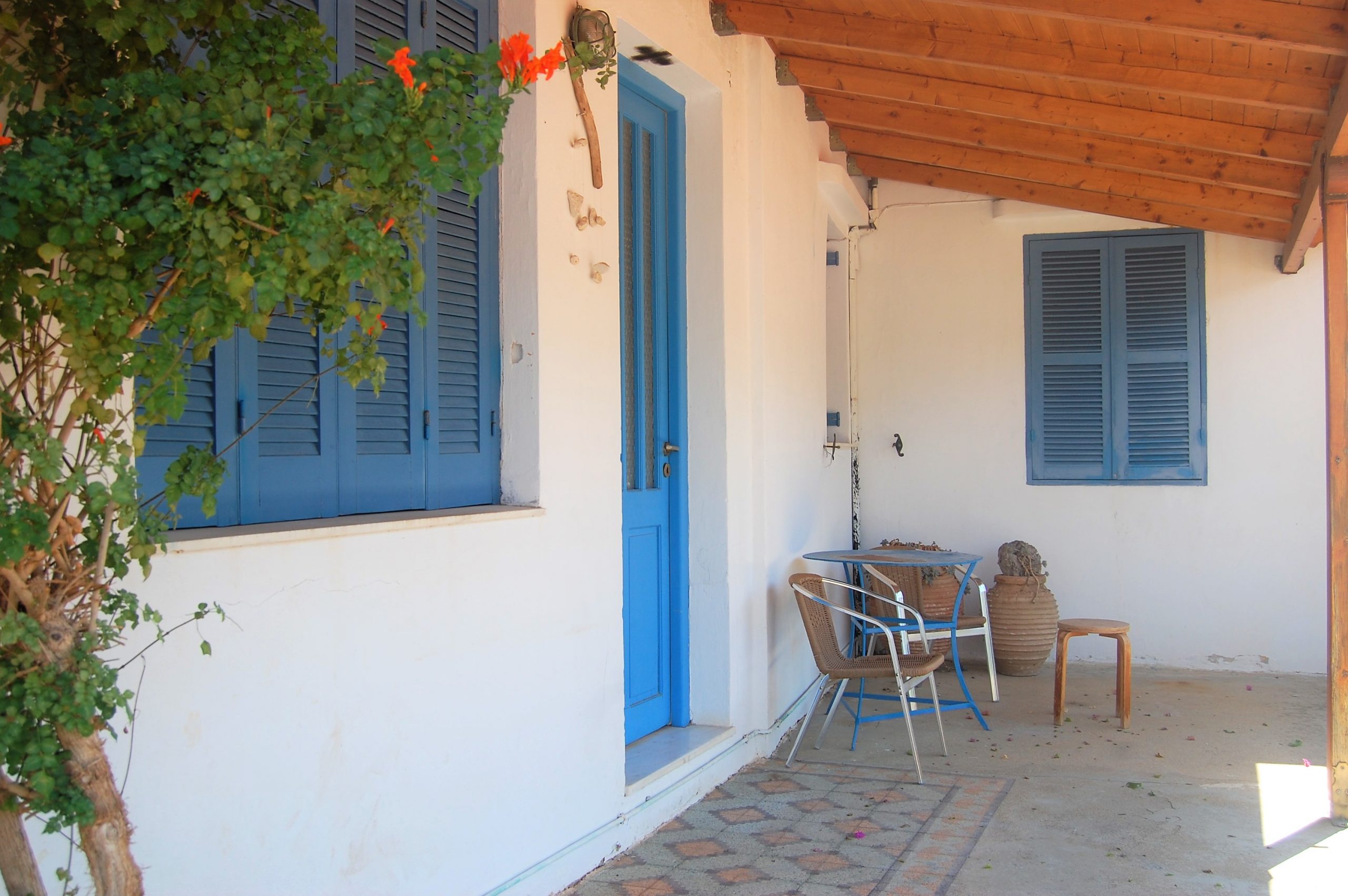 Balcony of house for sale Ithaca Greece, Vathi