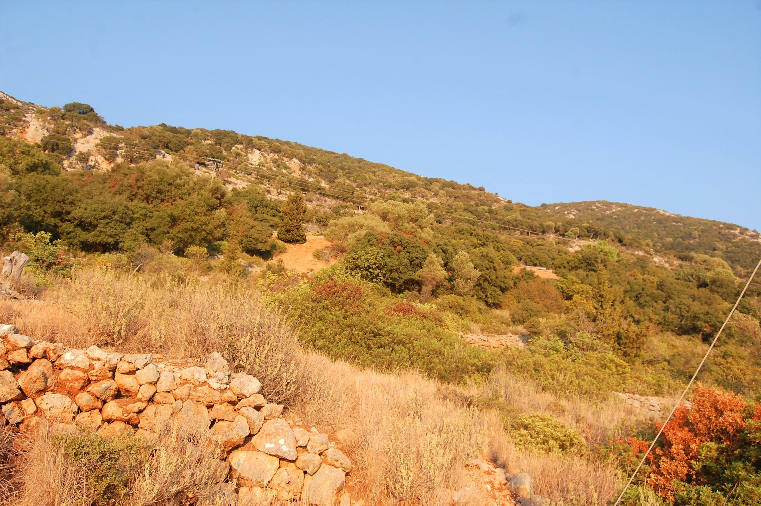 Views of land for sale Ithaca Greece, Lefki