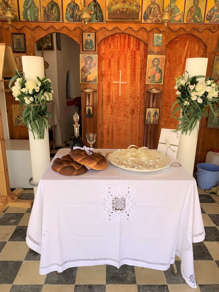 Church ceremony, wedding Ithaca Greece
