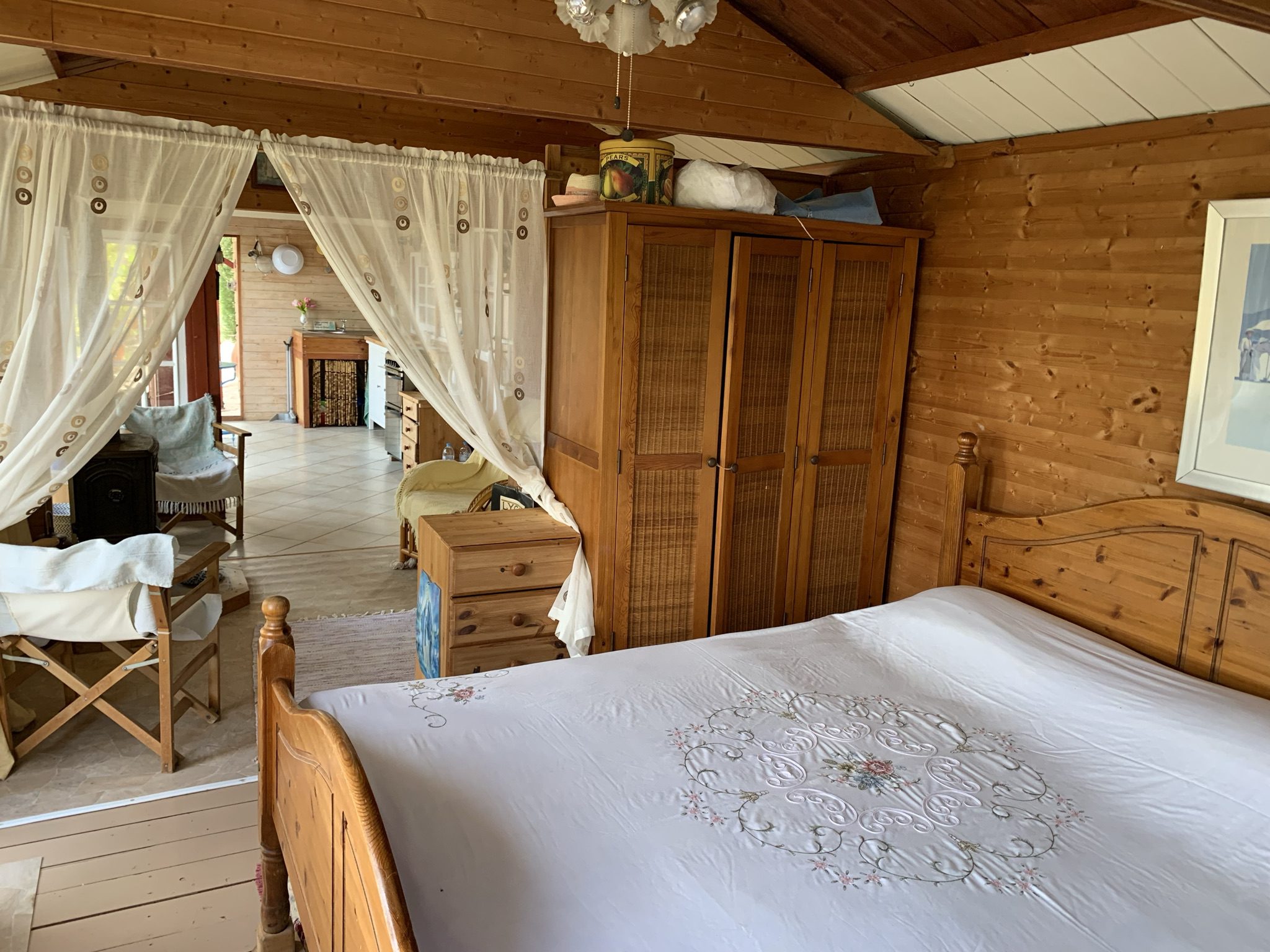 Bedroom of house for sale on Ithaca Greece, Vathi