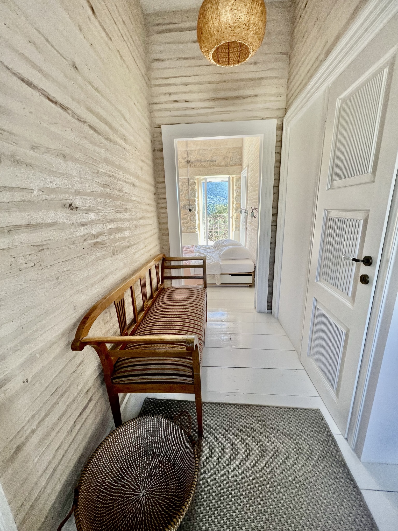 Interiors of villa for rent on Ithaca Greece, Lahos