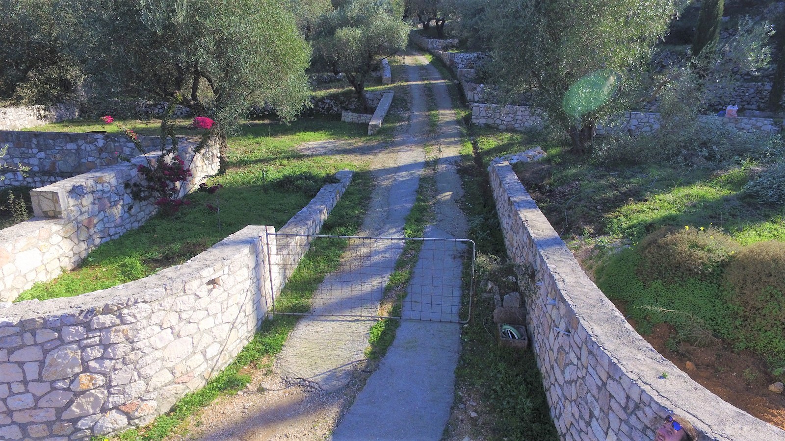 Entrance to house for sale on Ithaca Greece, Vathi