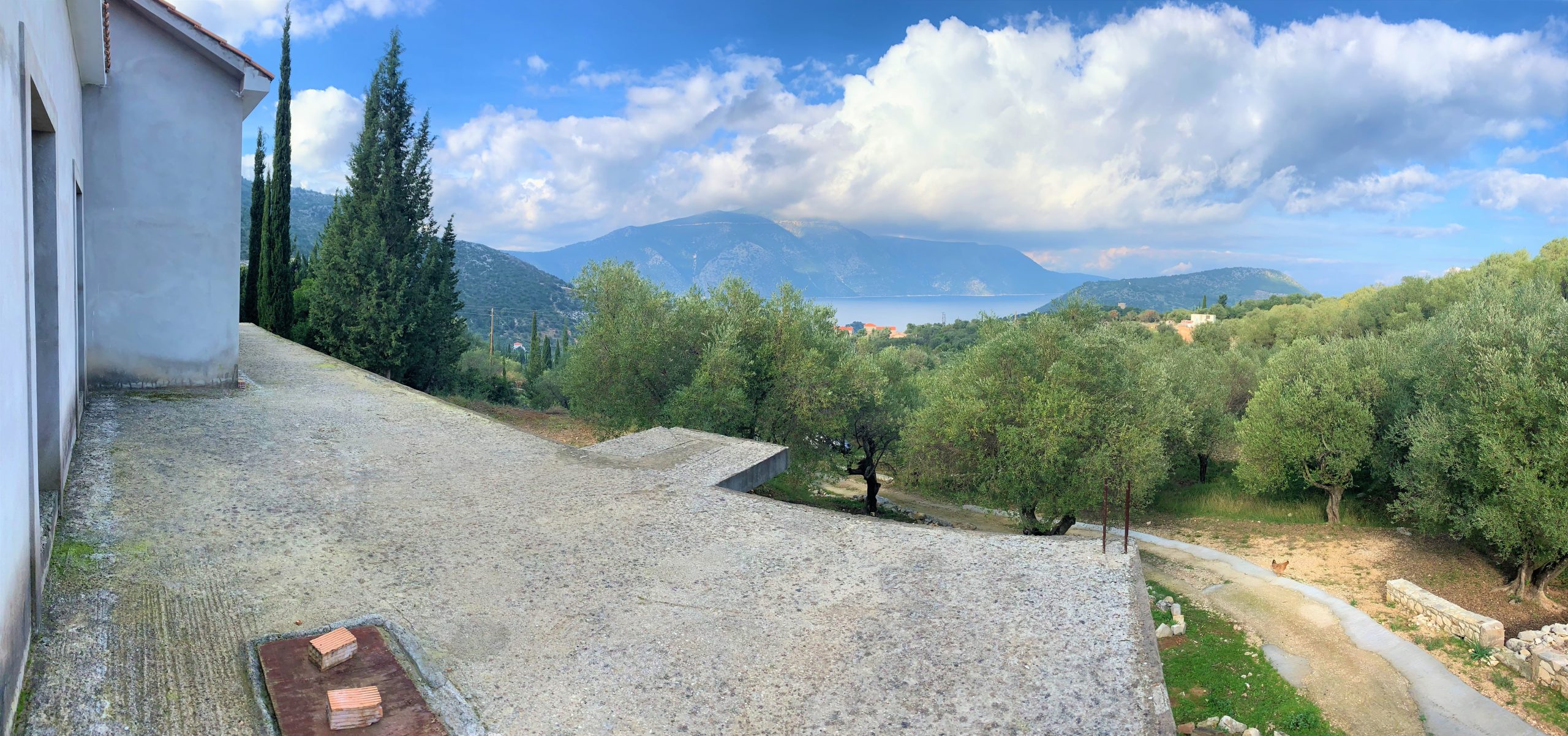 Views from house for sale on Ithaca Greece, Vathi