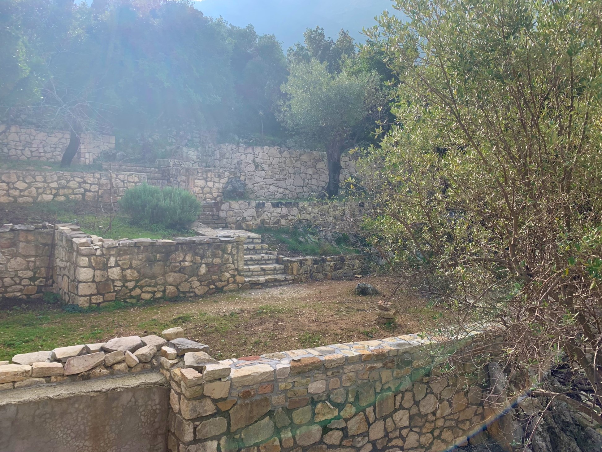 Surrounding land of house for sale on Ithaca Greece, Vathi
