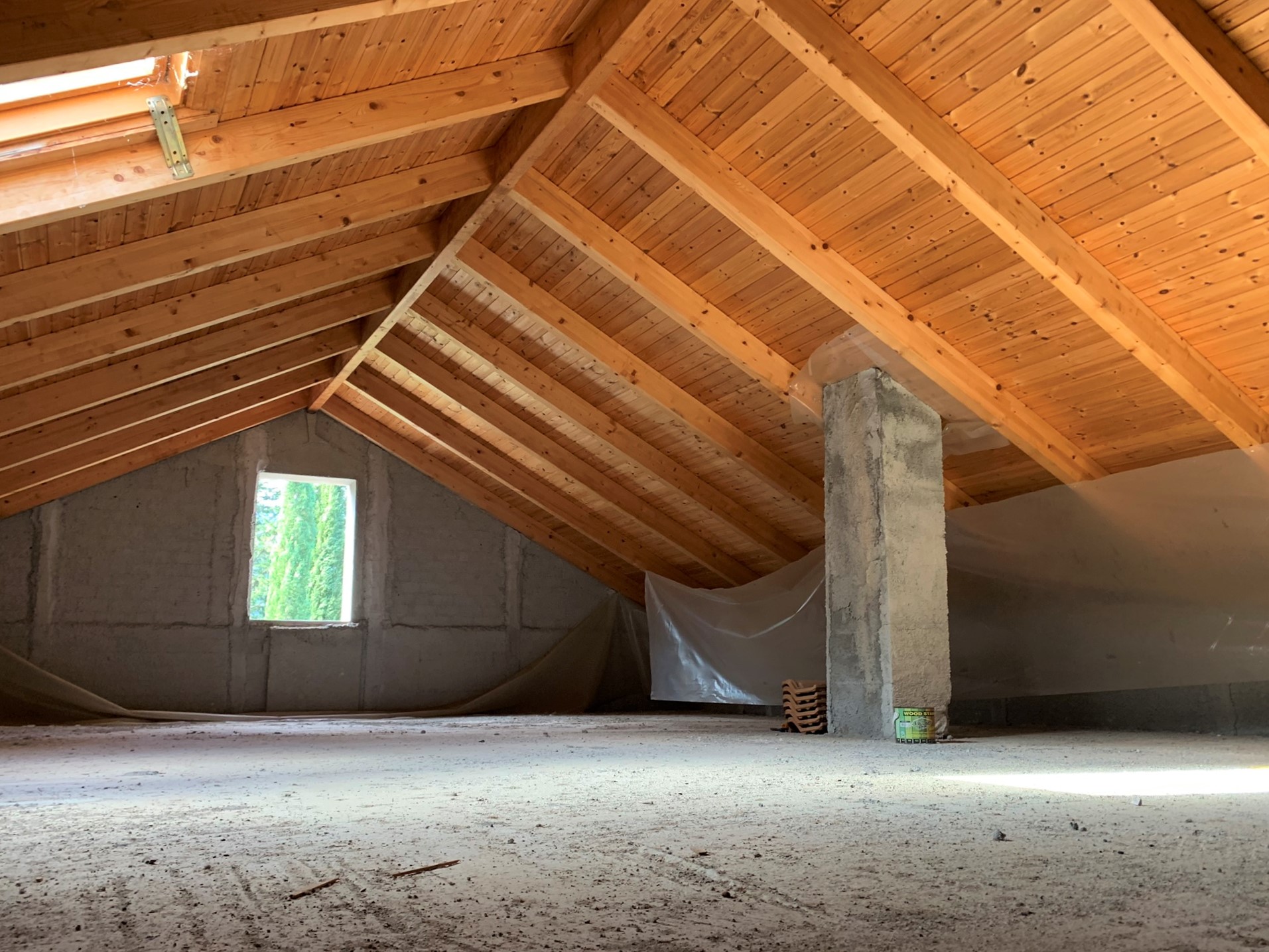 Attic of house for sale on Ithaca Greece, Vathi