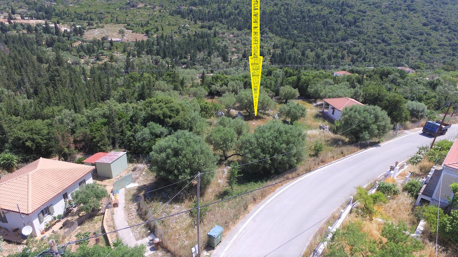 Land for sale on Ithaca Greece, Lahos
