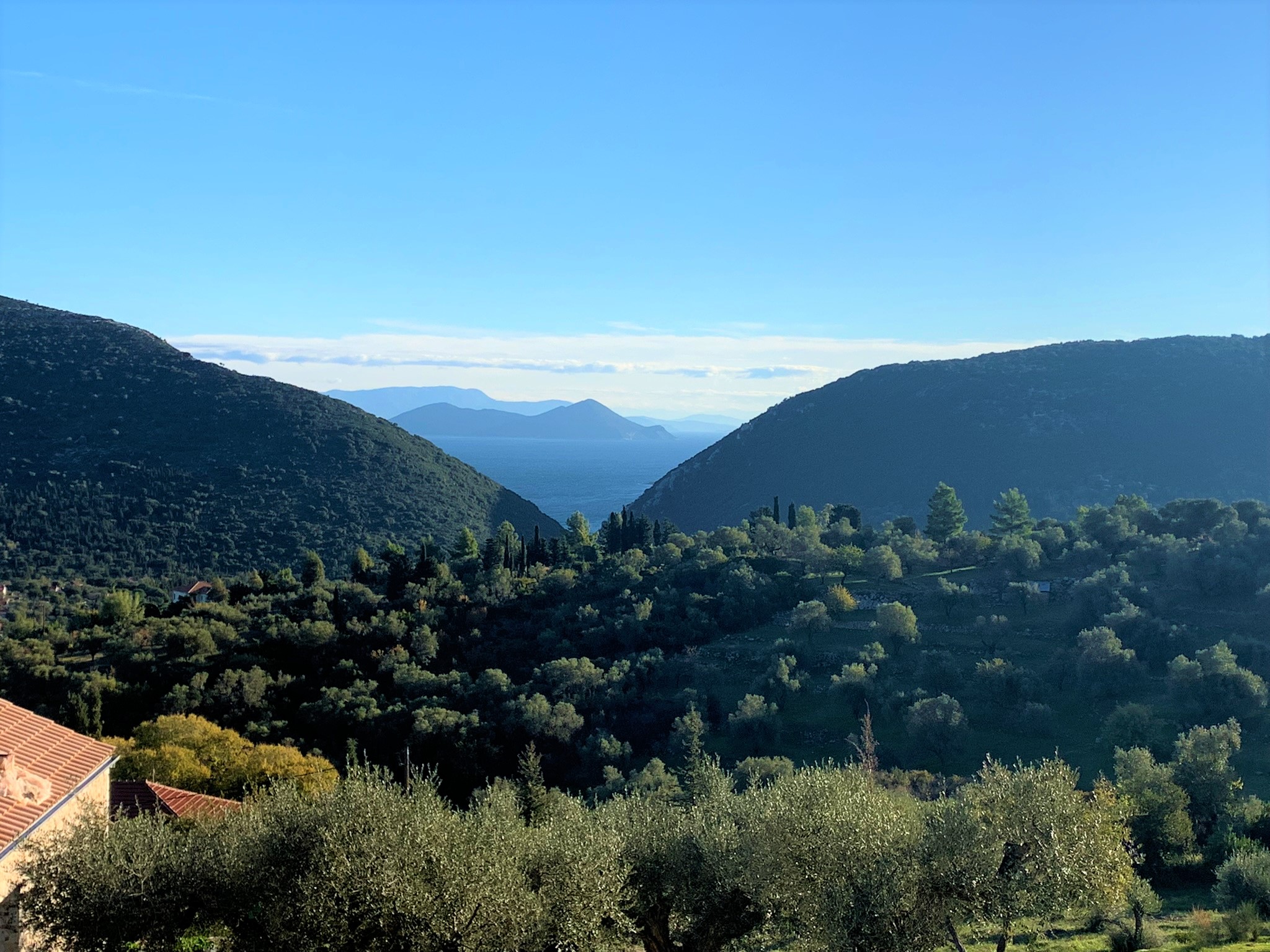 Views of land for sale in Ithaca Greece, Platrithyas