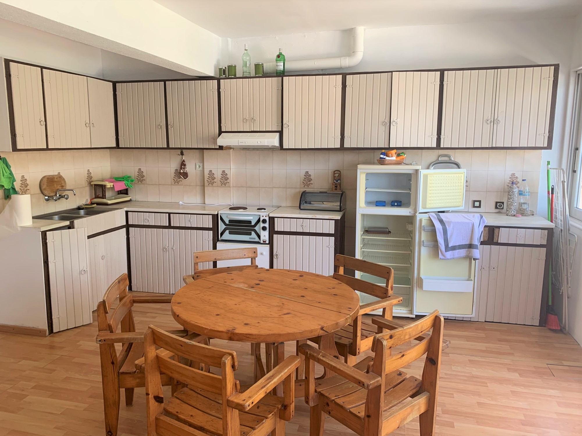 Kitchen area of house for sale in Ithaca Greece, Frikes