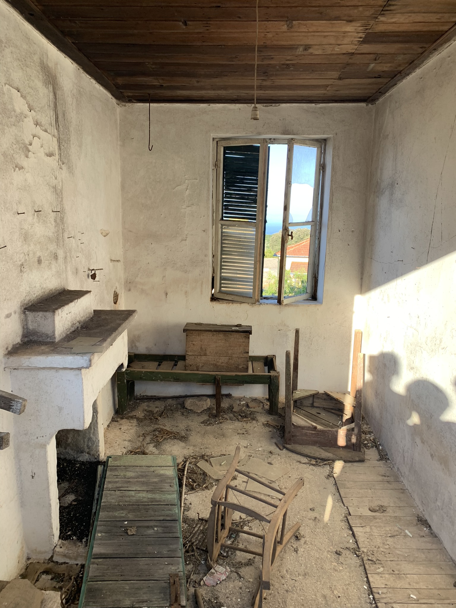 Interior of house for sale Ithaca Greece, Anoghi