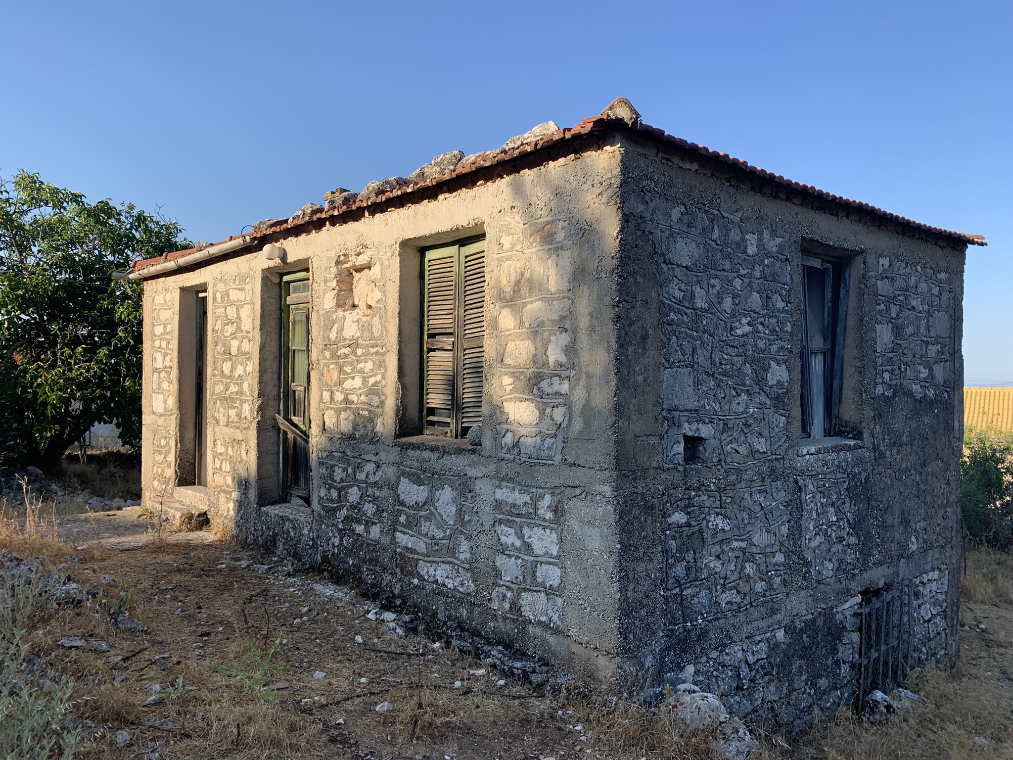 Exterior of house for sale Ithaca Greece, Anoghi