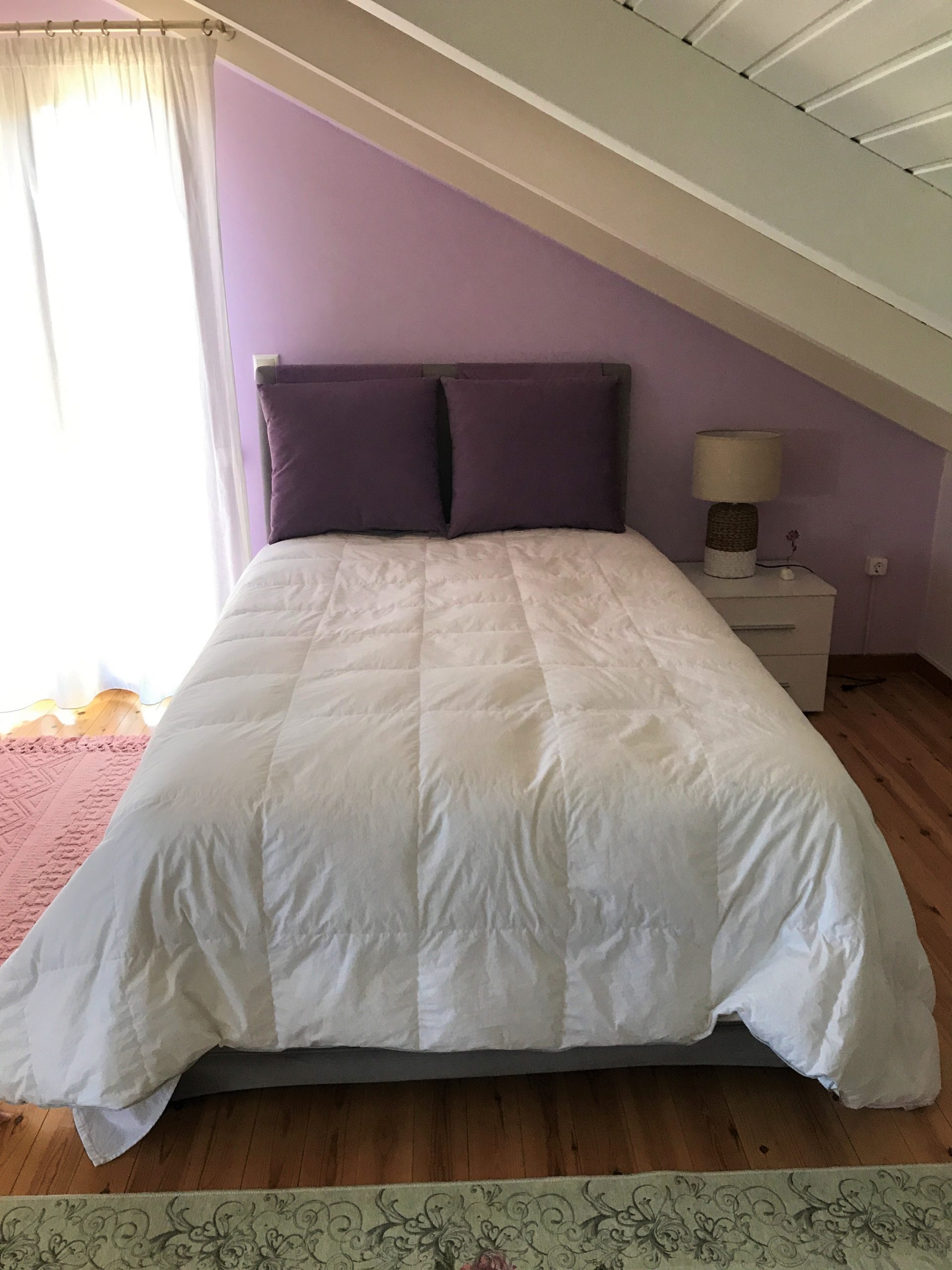 Bedroom of house for rent on Ithaca Greece, Anoghi