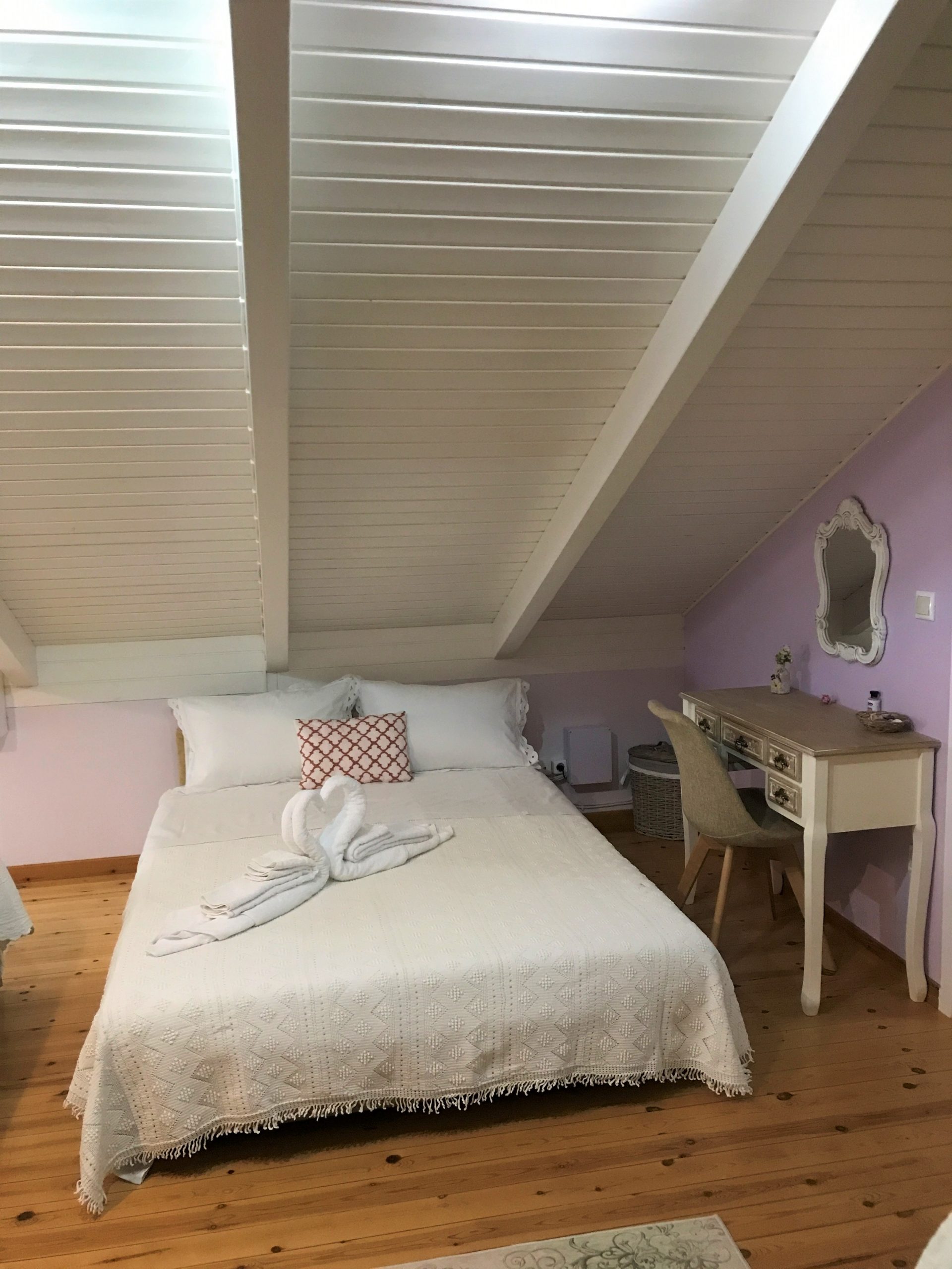 Bedroom of house for rent on Ithaca Greece, Anoghi