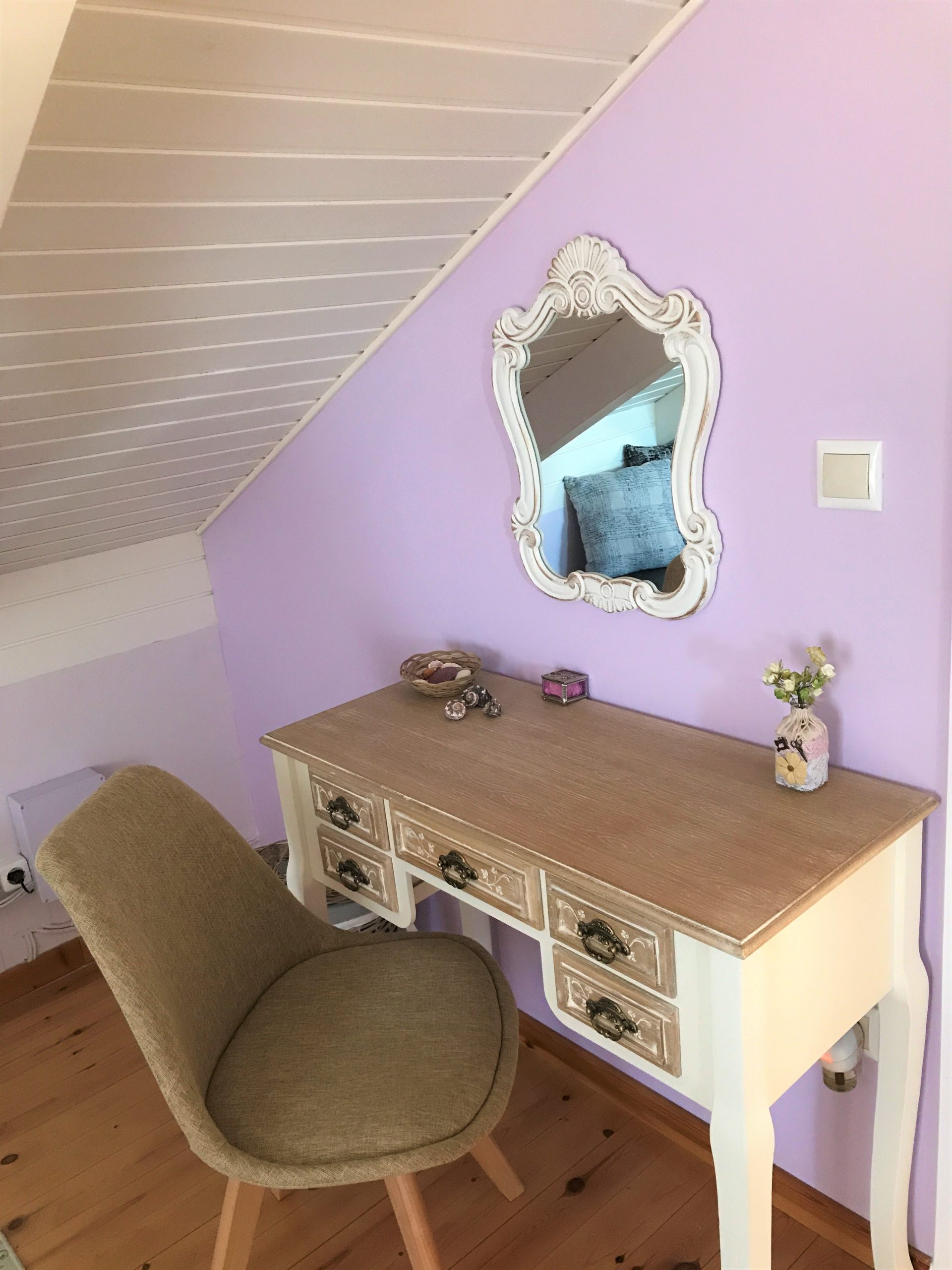 Bedroom of house for rent on Ithaca Greece, Anoghi
