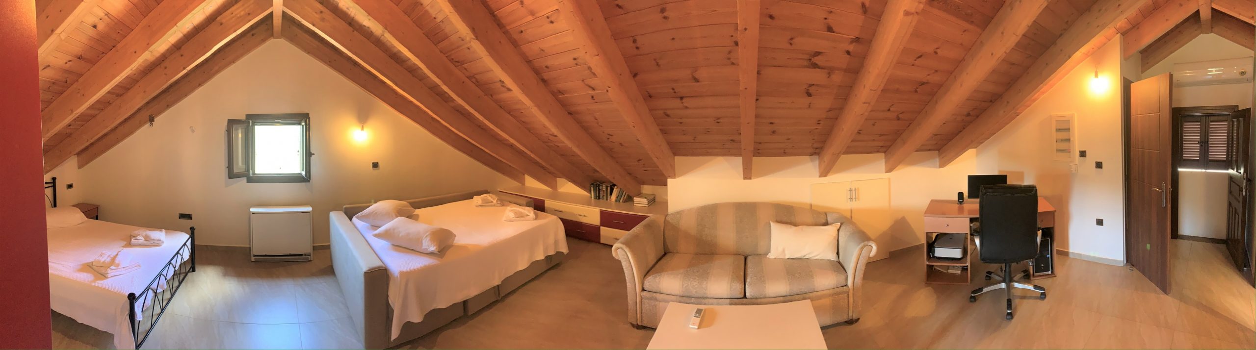 Bedroom of house for rent on Ithaca Greece, Stavros