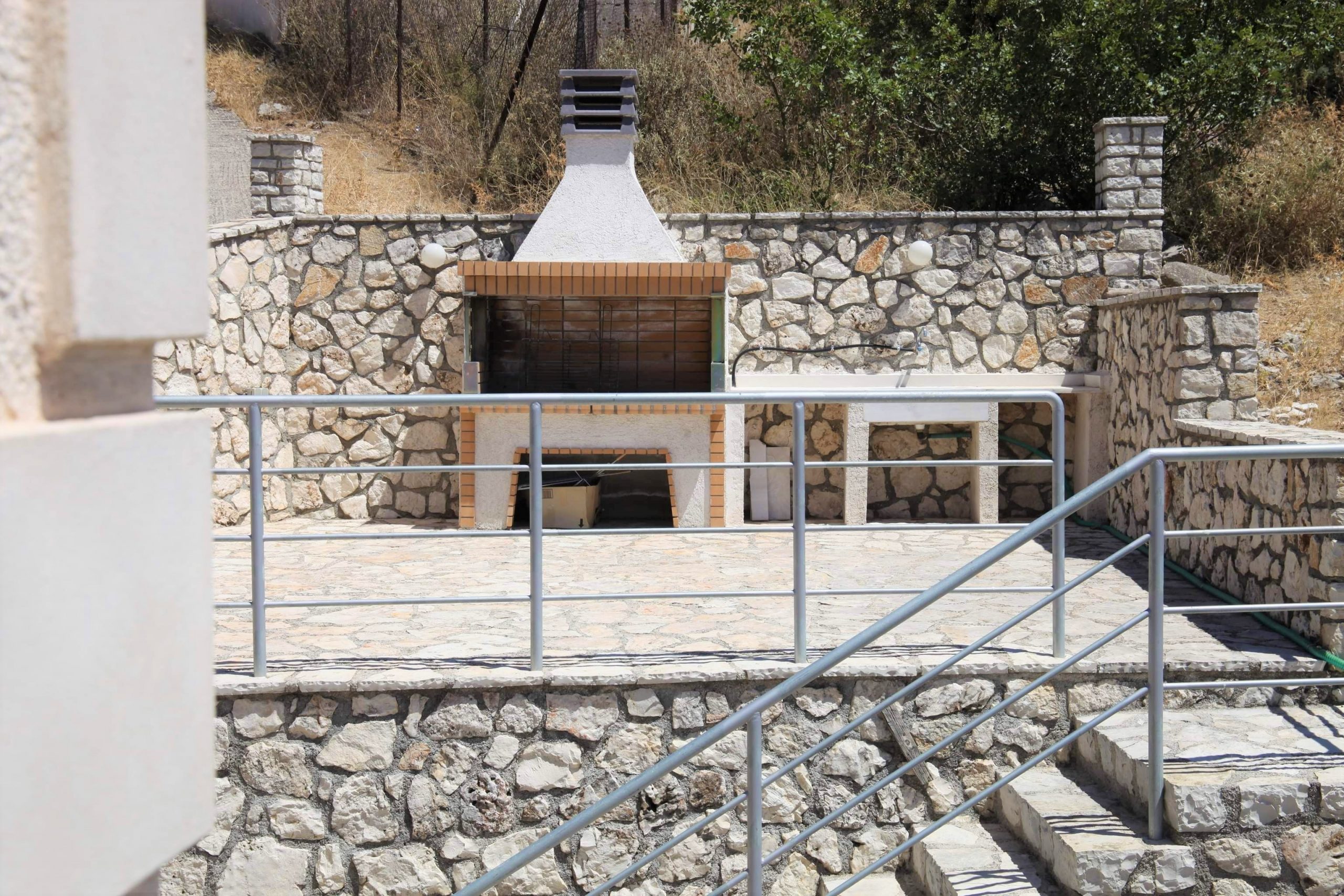 Outdoor spaces of house for rent on Ithaca Greece, Stavros