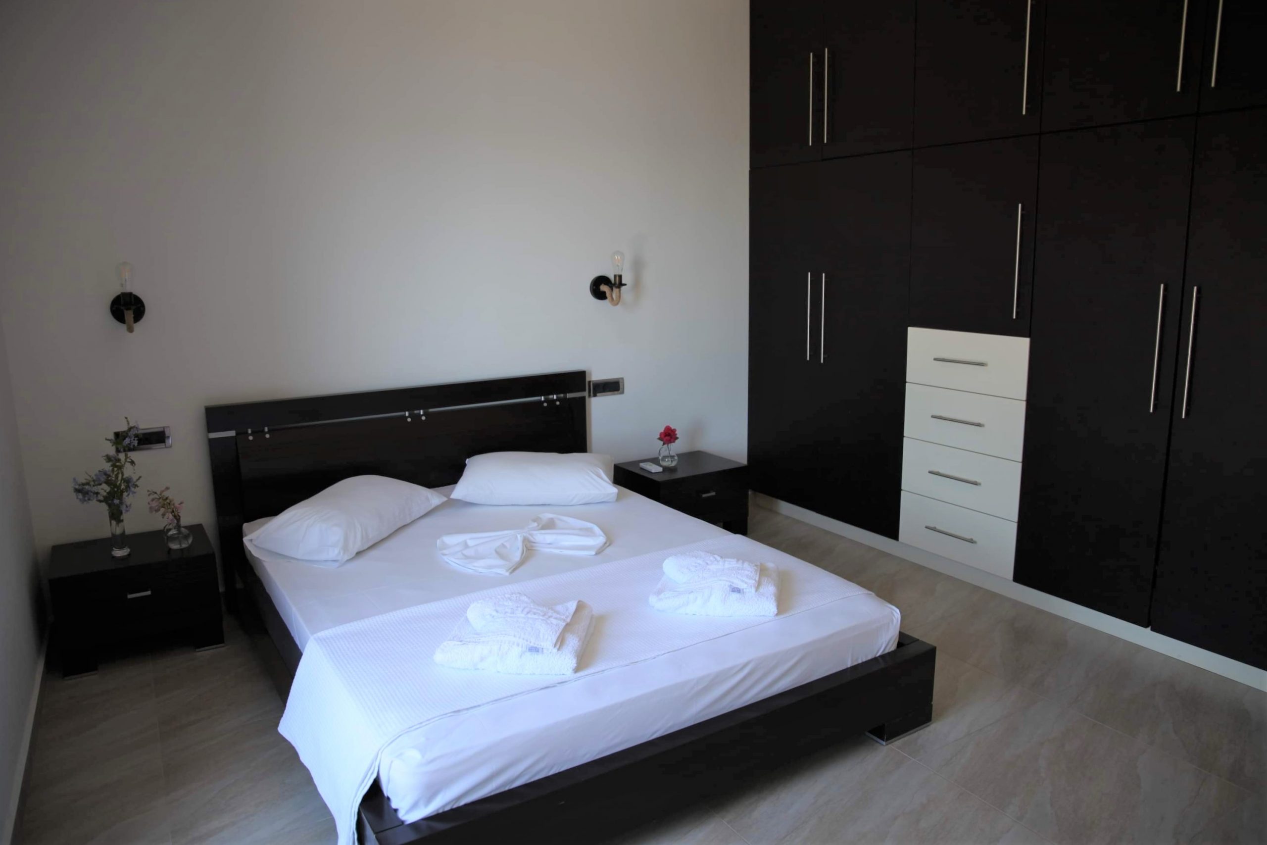 Bedroom of house for rent on Ithaca Greece, Stavros