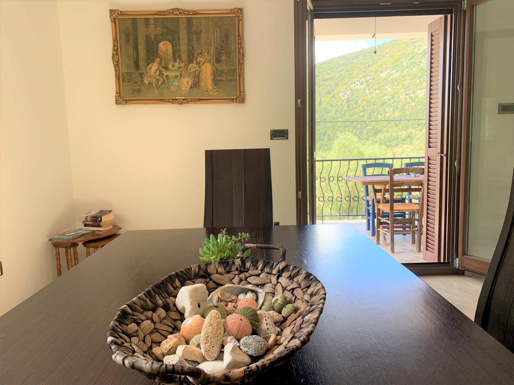 Interiors of house for rent on Ithaca Greece, Stavros