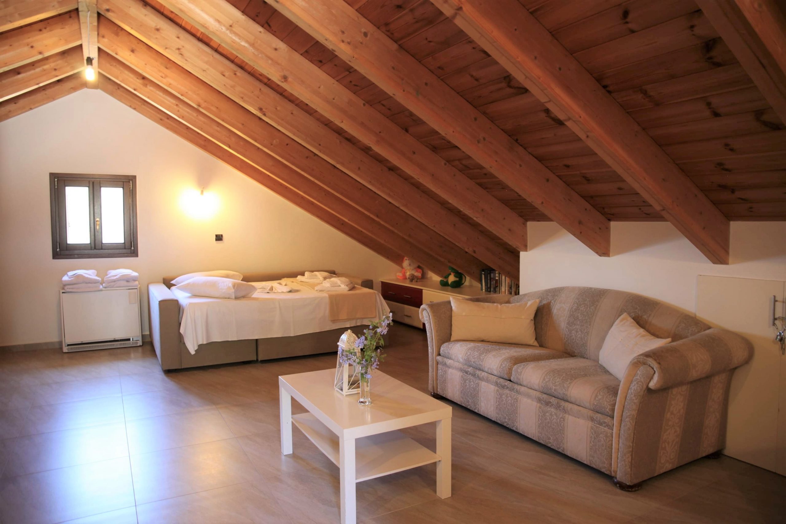 Bedroom of house for rent on Ithaca Greece, Stavros