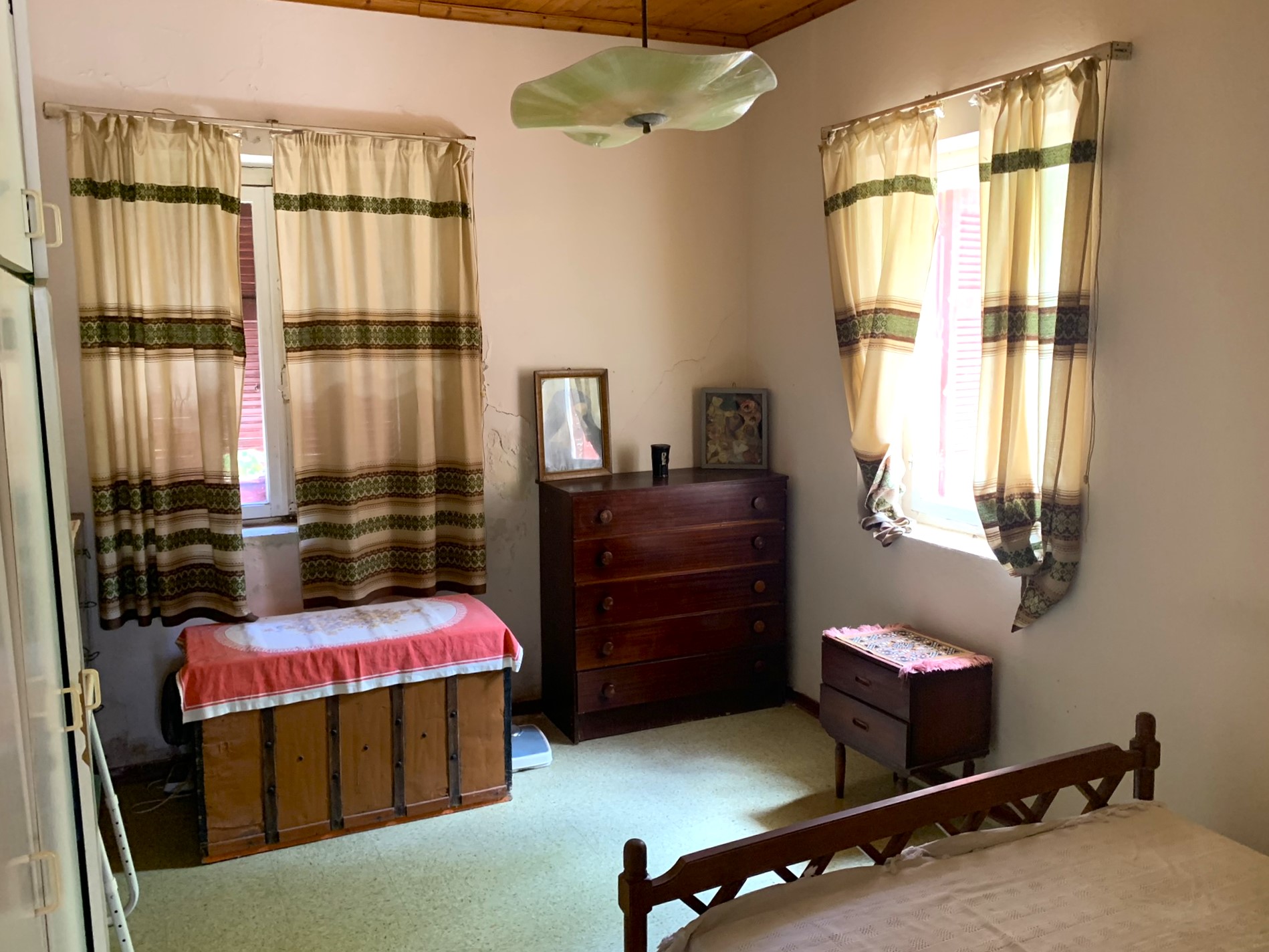 Bedoom of house for sale on Ithaca Greece, Frikes