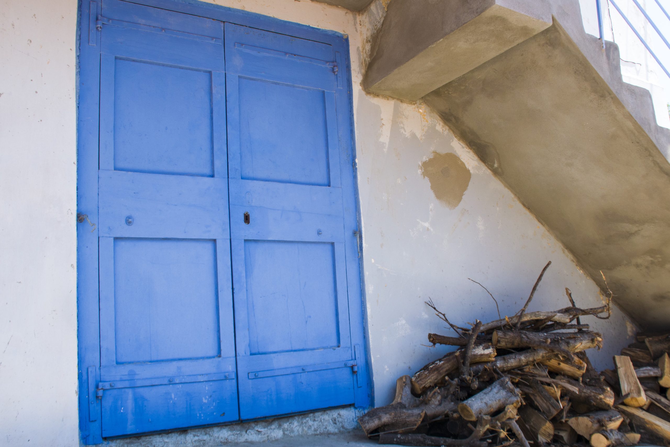 Exterior of house for sale on Ithaca Greece, Vathi