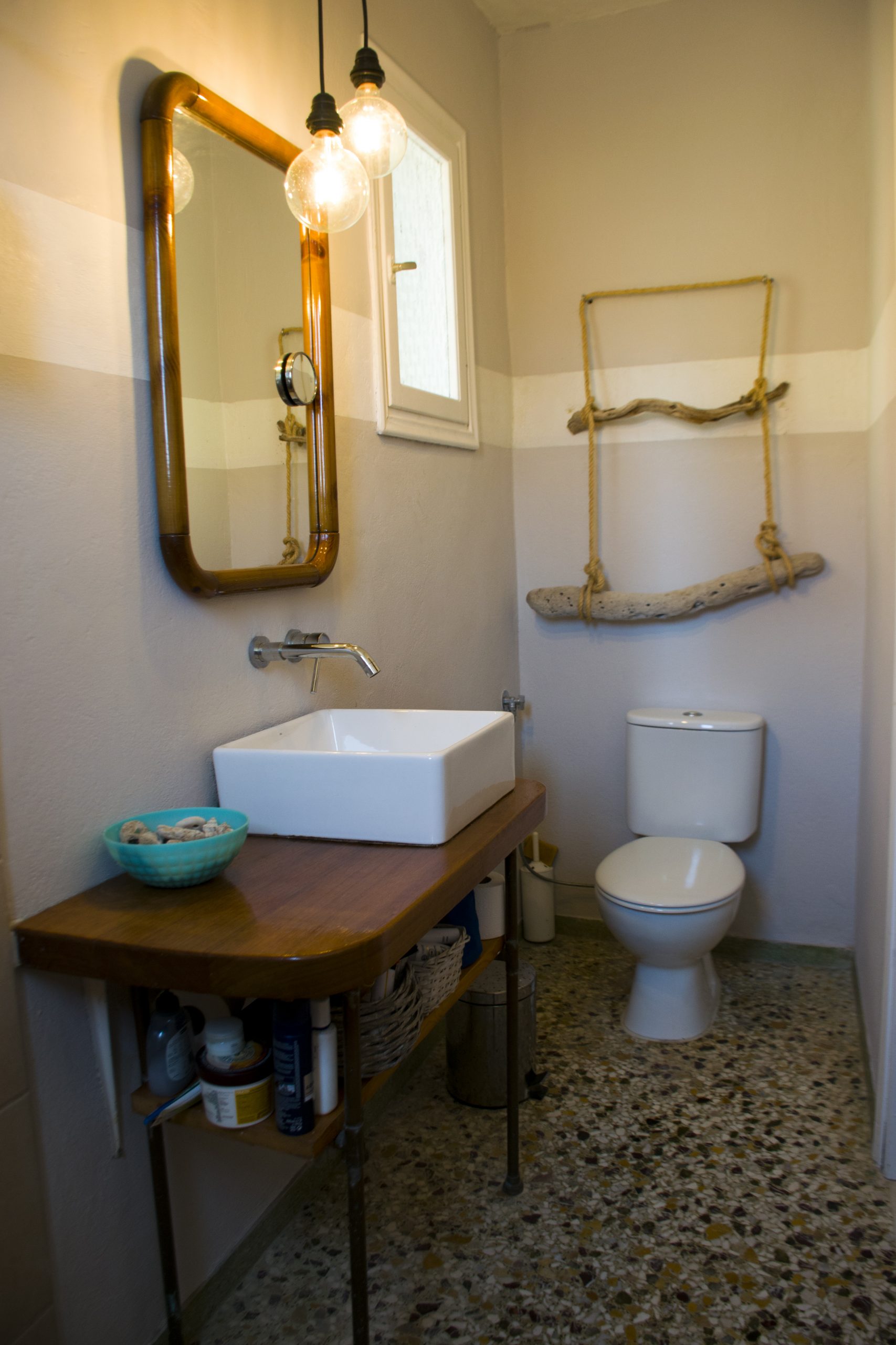 Bathroom of house for sale on Ithaca Greece, Vathi