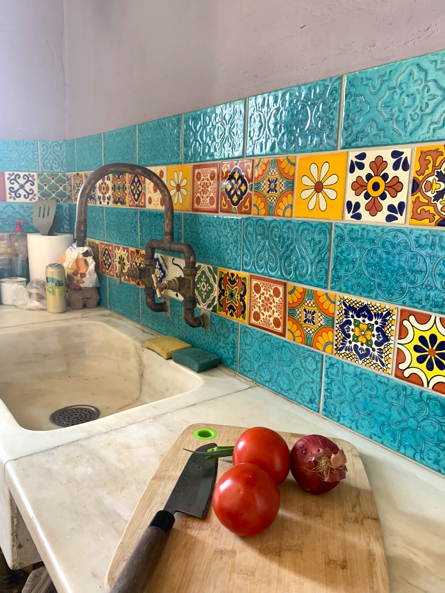 Kitchen of house for sale on Ithaca Greece, Vathi