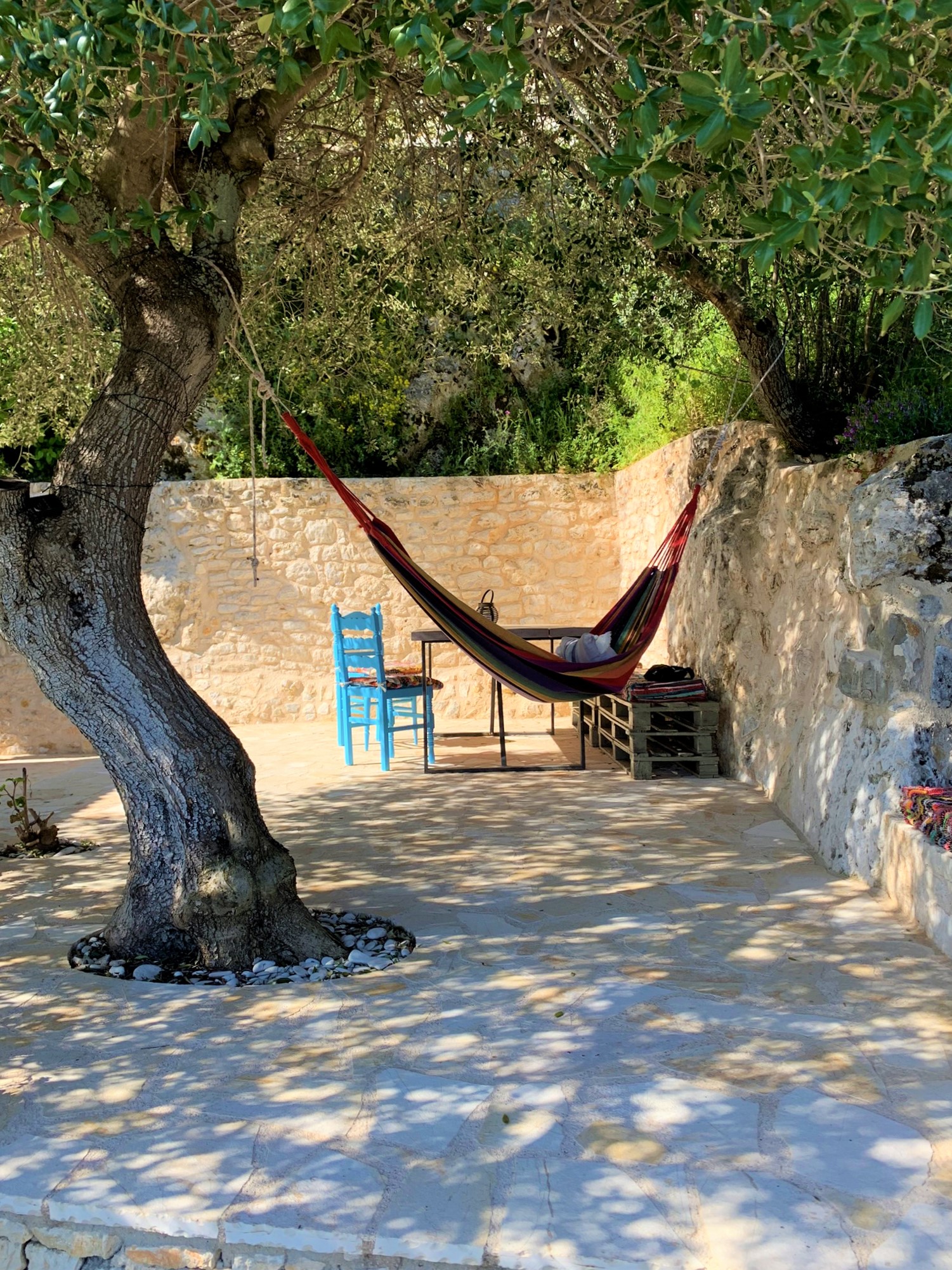 Outside areas of house for sale on Ithaca Greece, Perachori