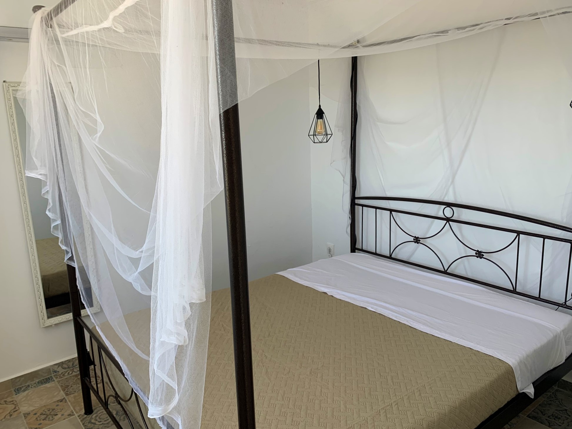 Bedroom of house for sale on Ithaca Greece, Perachori