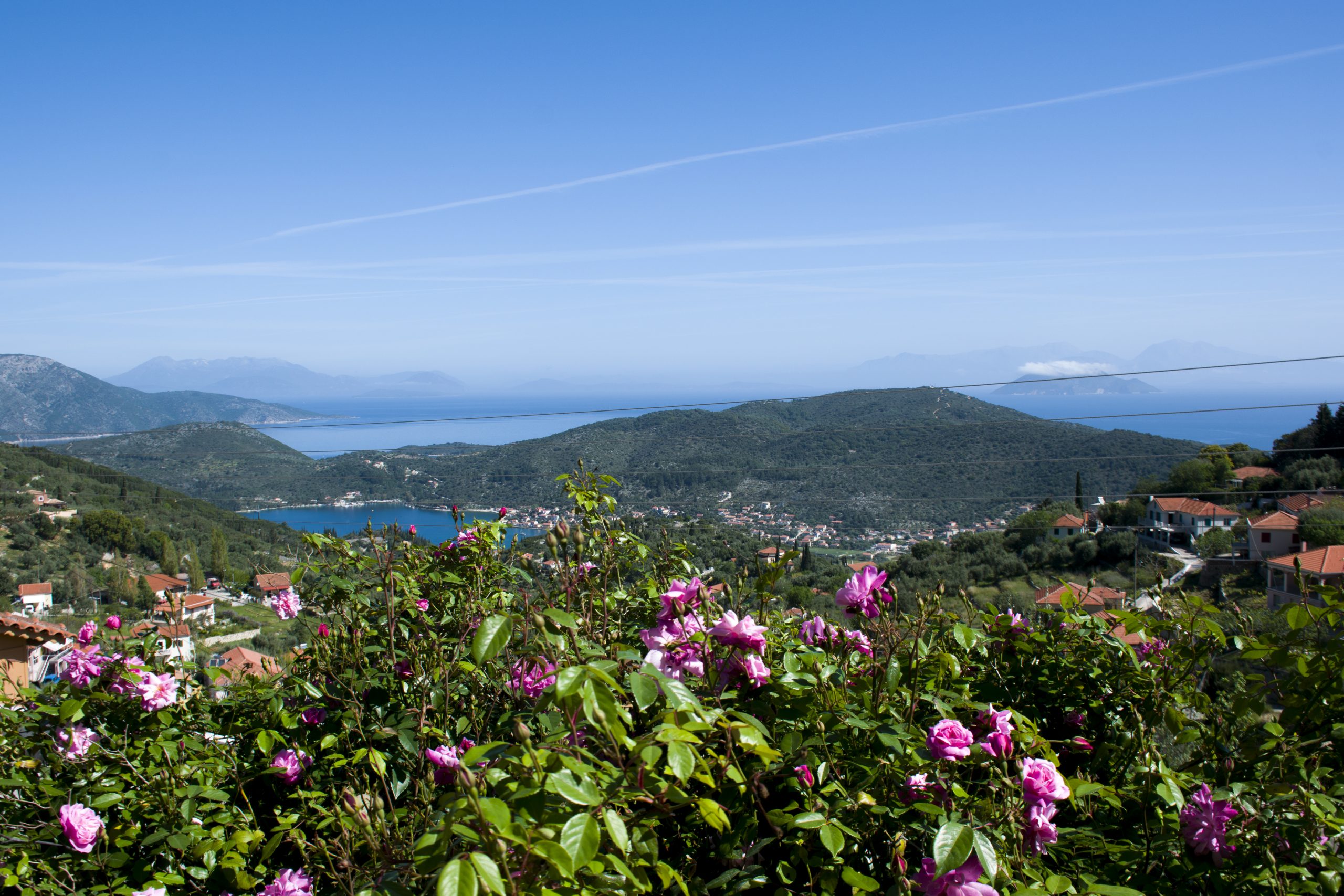 Outside areas of house for sale on Ithaca Greece, Perachori