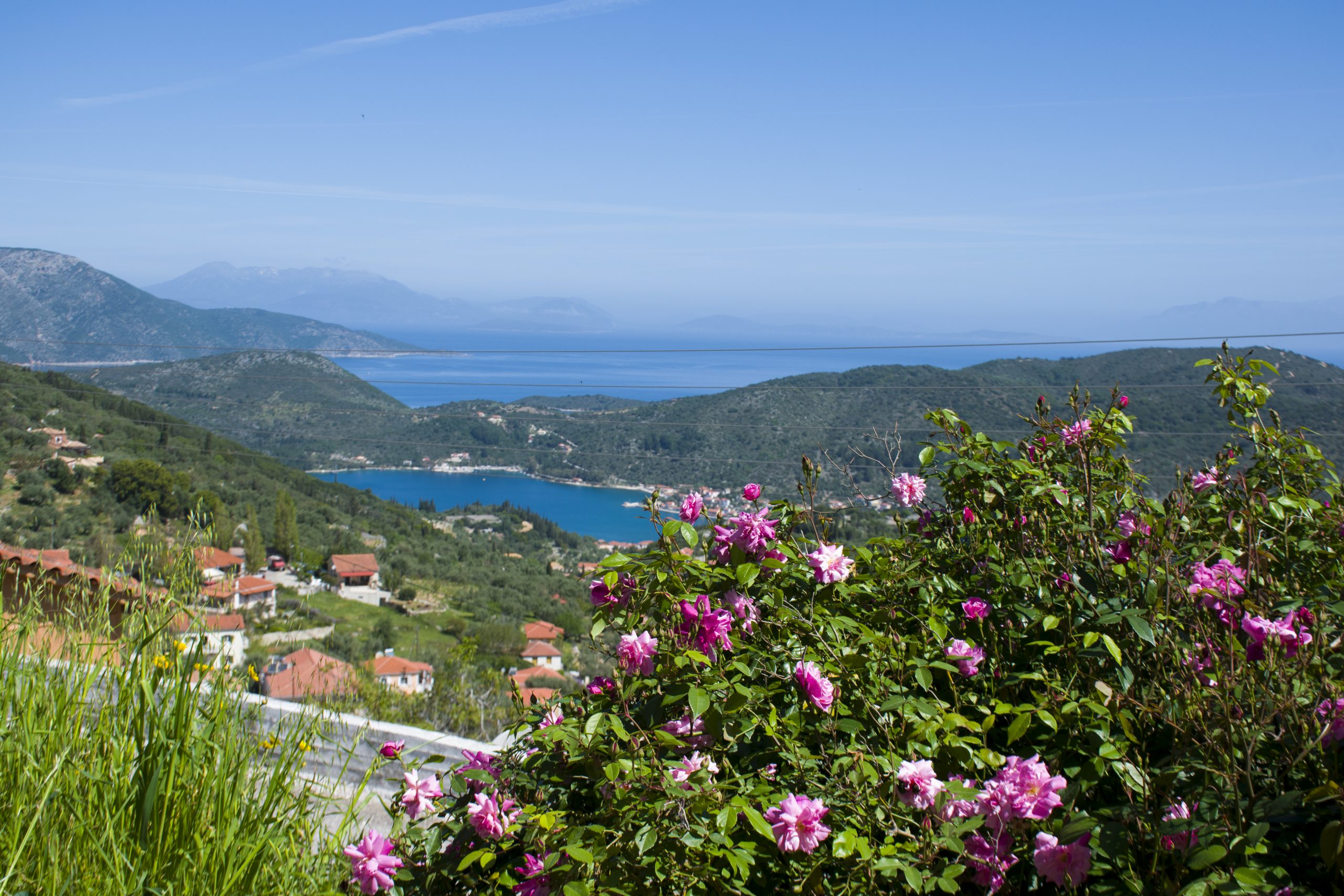 Outside areas of house for sale on Ithaca Greece, Perachori