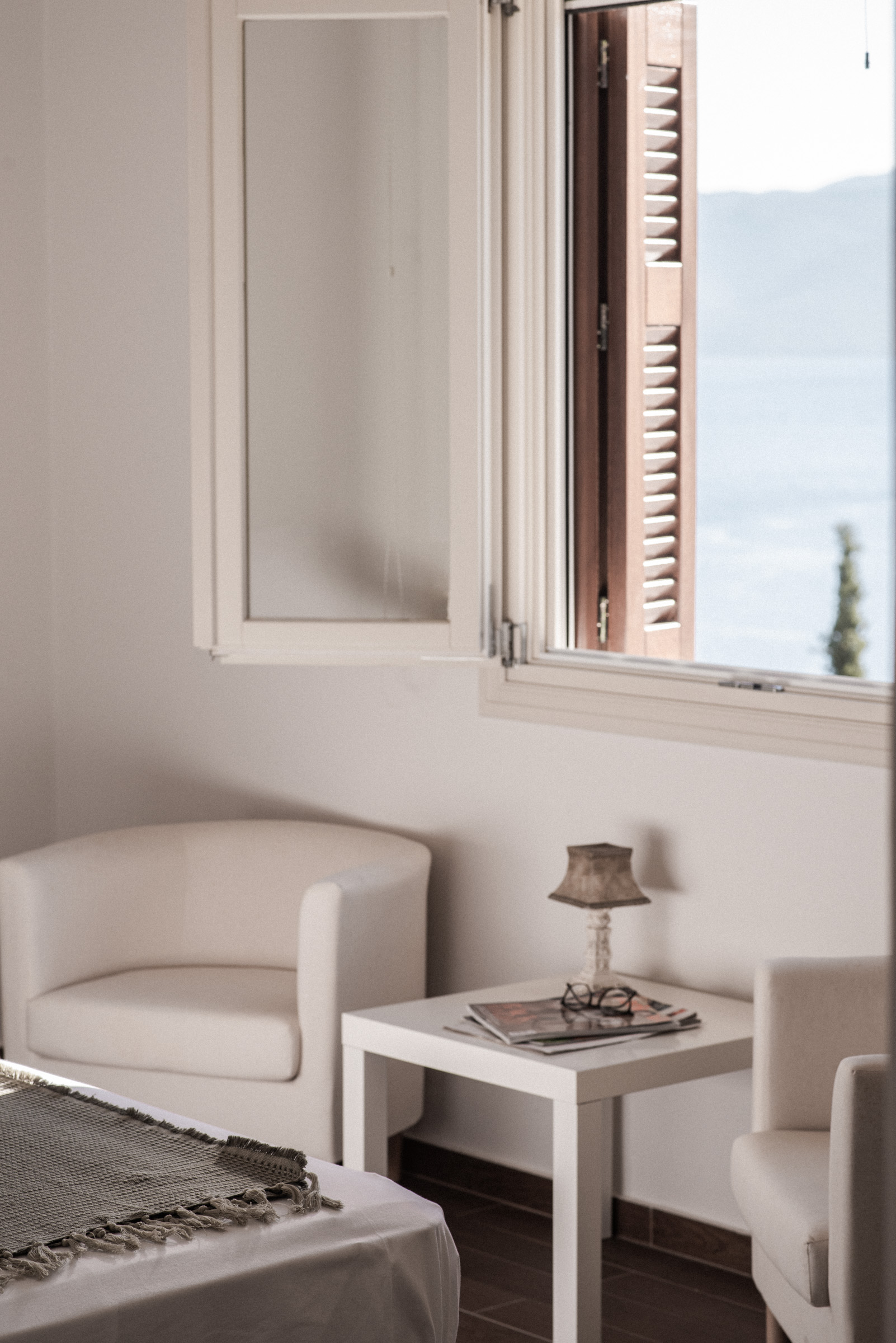 Bedroom of villa for rent on Ithaca Greece, Stavros