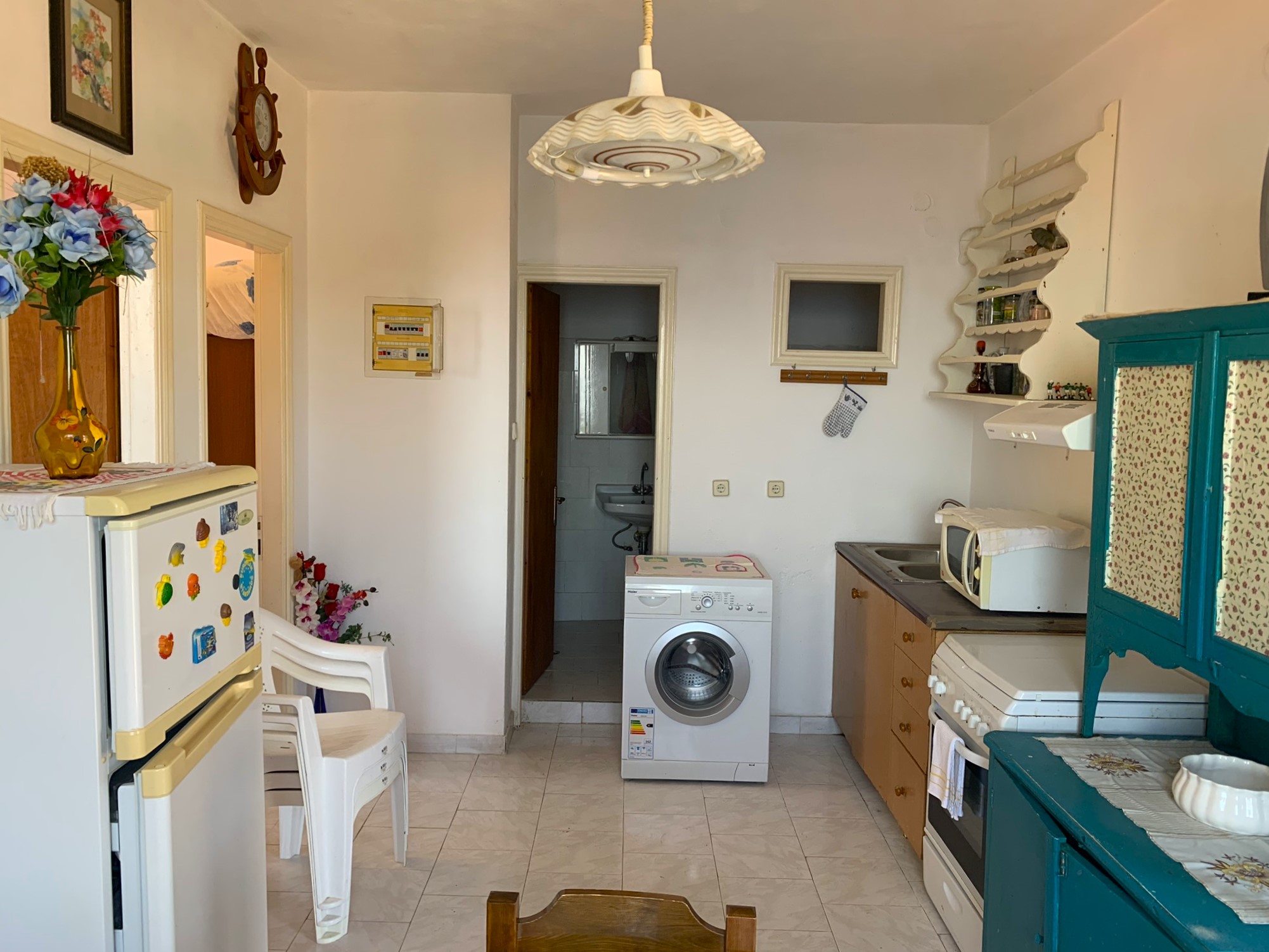 Interior of house for sale on Ithaca Greece, Kioni