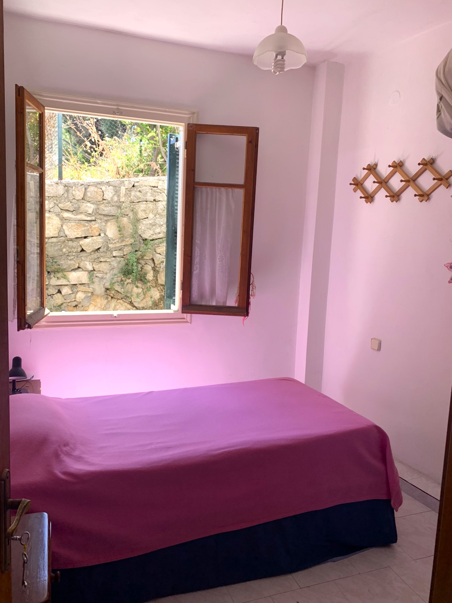 Bedroom of house for sale on Ithaca Greece, Kioni