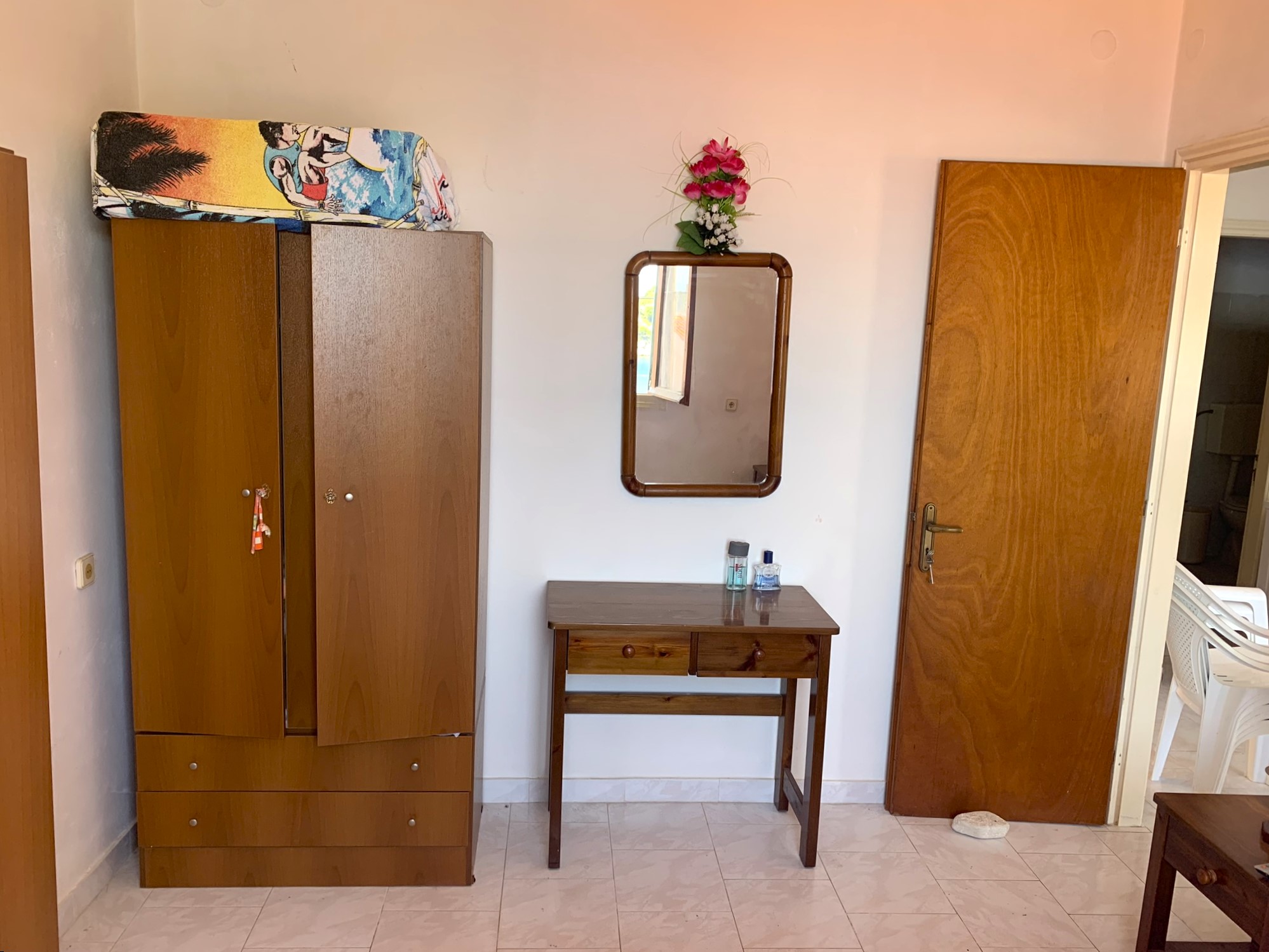 Bedroom of house for sale on Ithaca Greece, Kioni