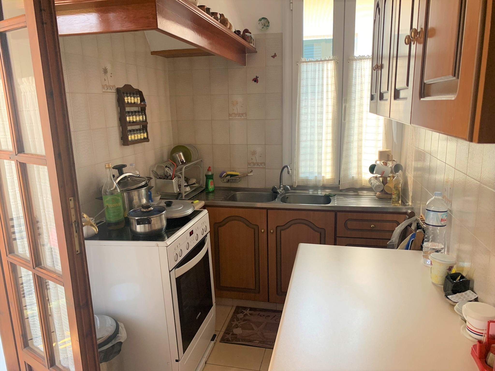 Kitchen of house for sale on Ithaca Greece, Vathi
