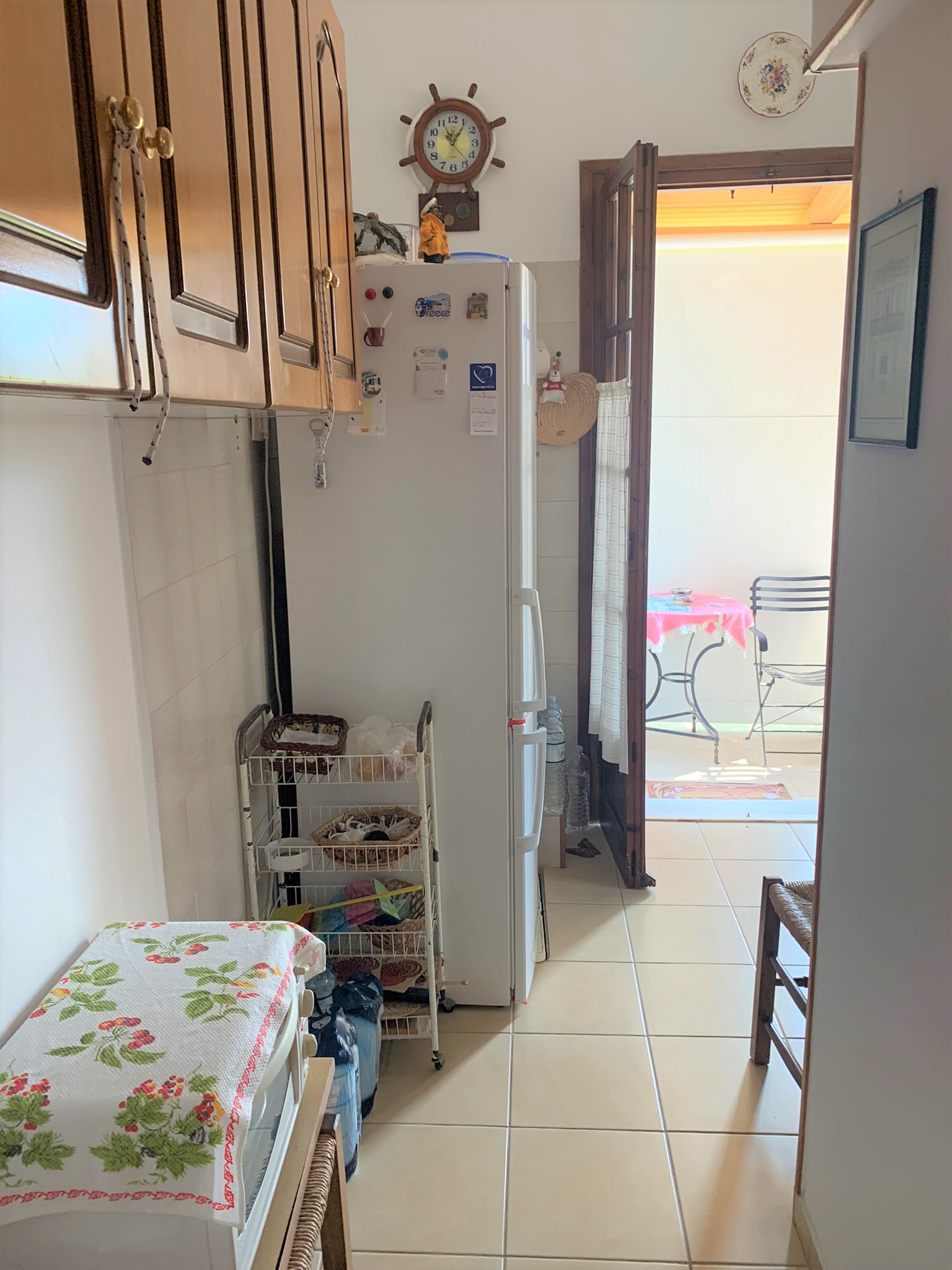 Kitchen of house for sale on Ithaca Greece, Vathi