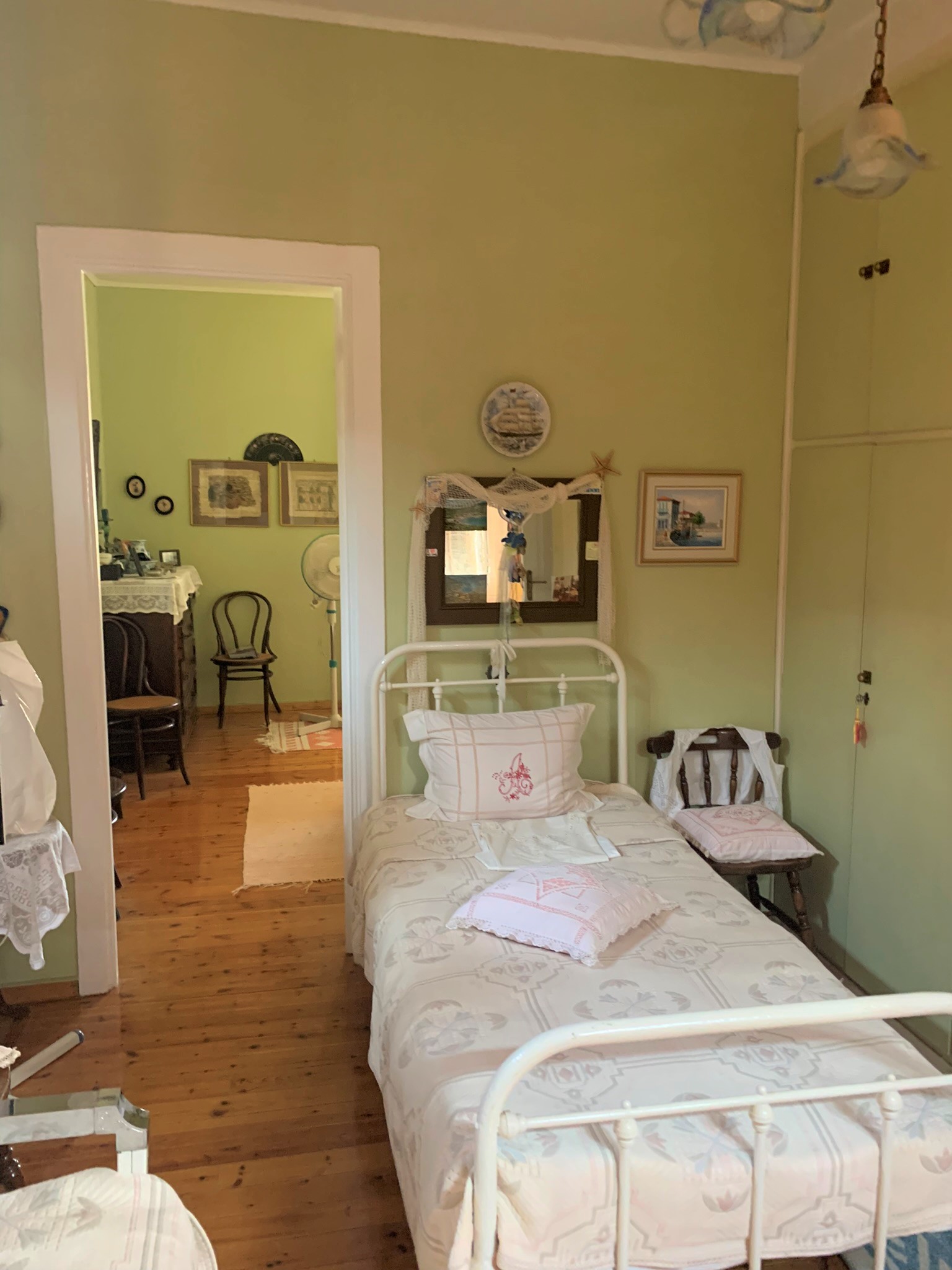Bedroom of house for sale on Ithaca Greece, Vathi