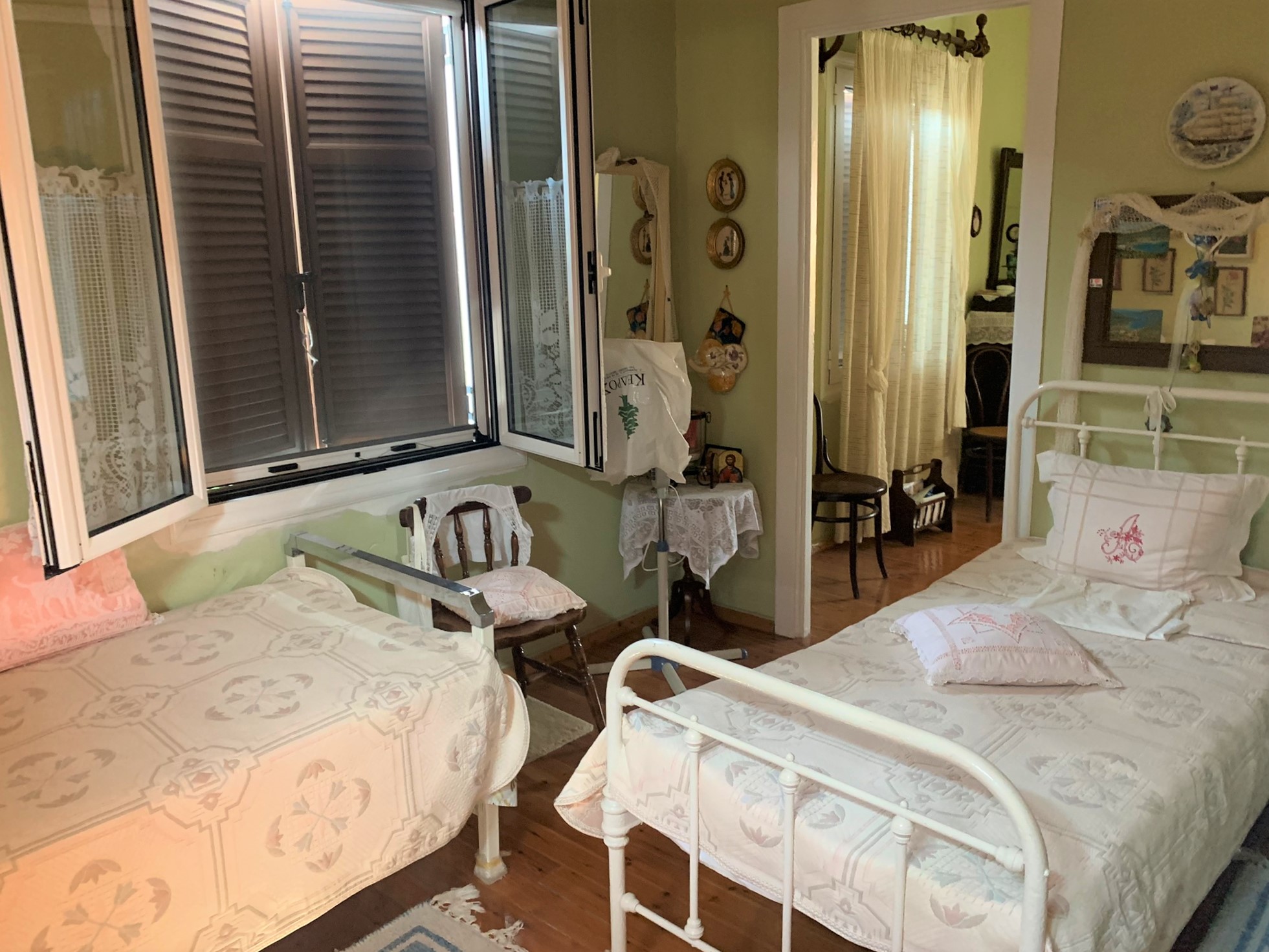 Bedroom of house for sale on Ithaca Greece, Vathi