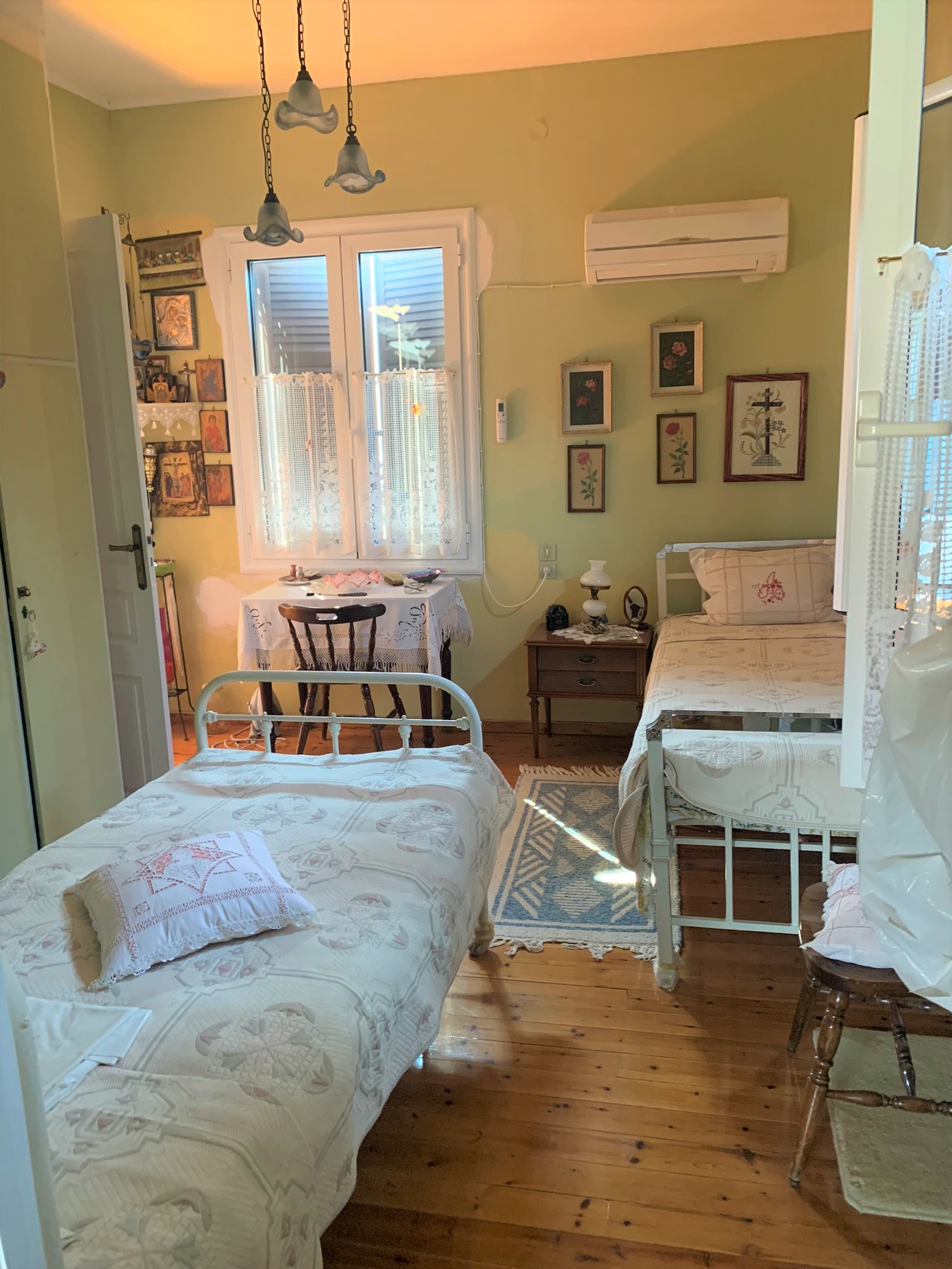 Bedroom of house for sale on Ithaca Greece, Vathi