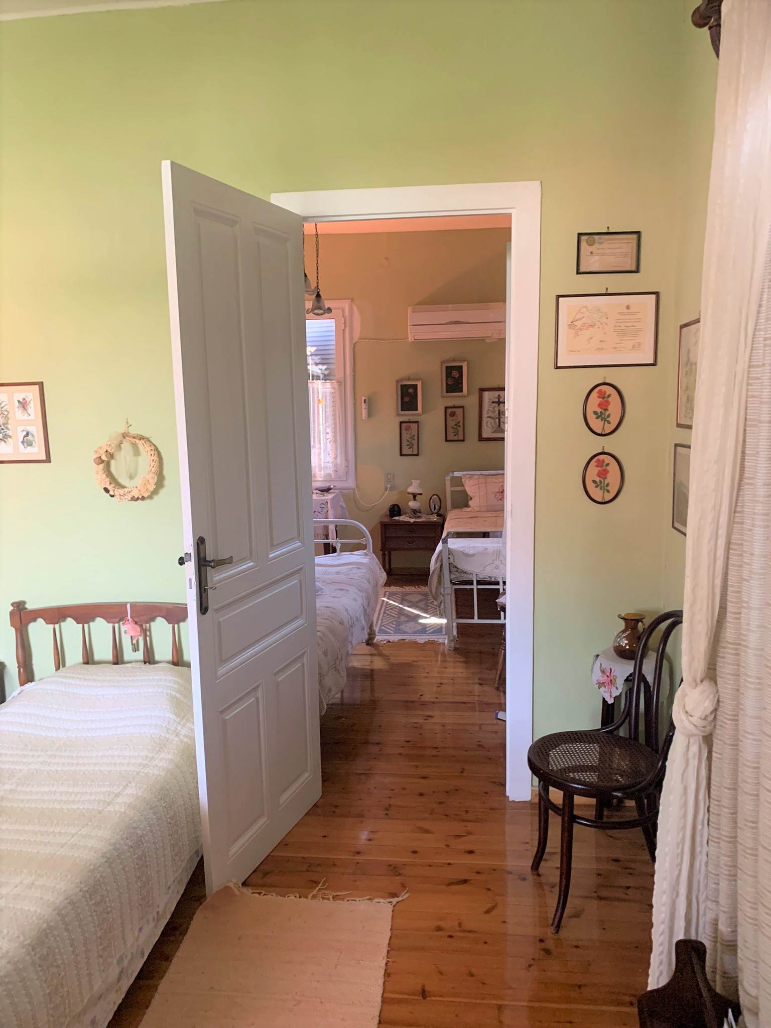 Bedroom of house for sale on Ithaca Greece, Vathi