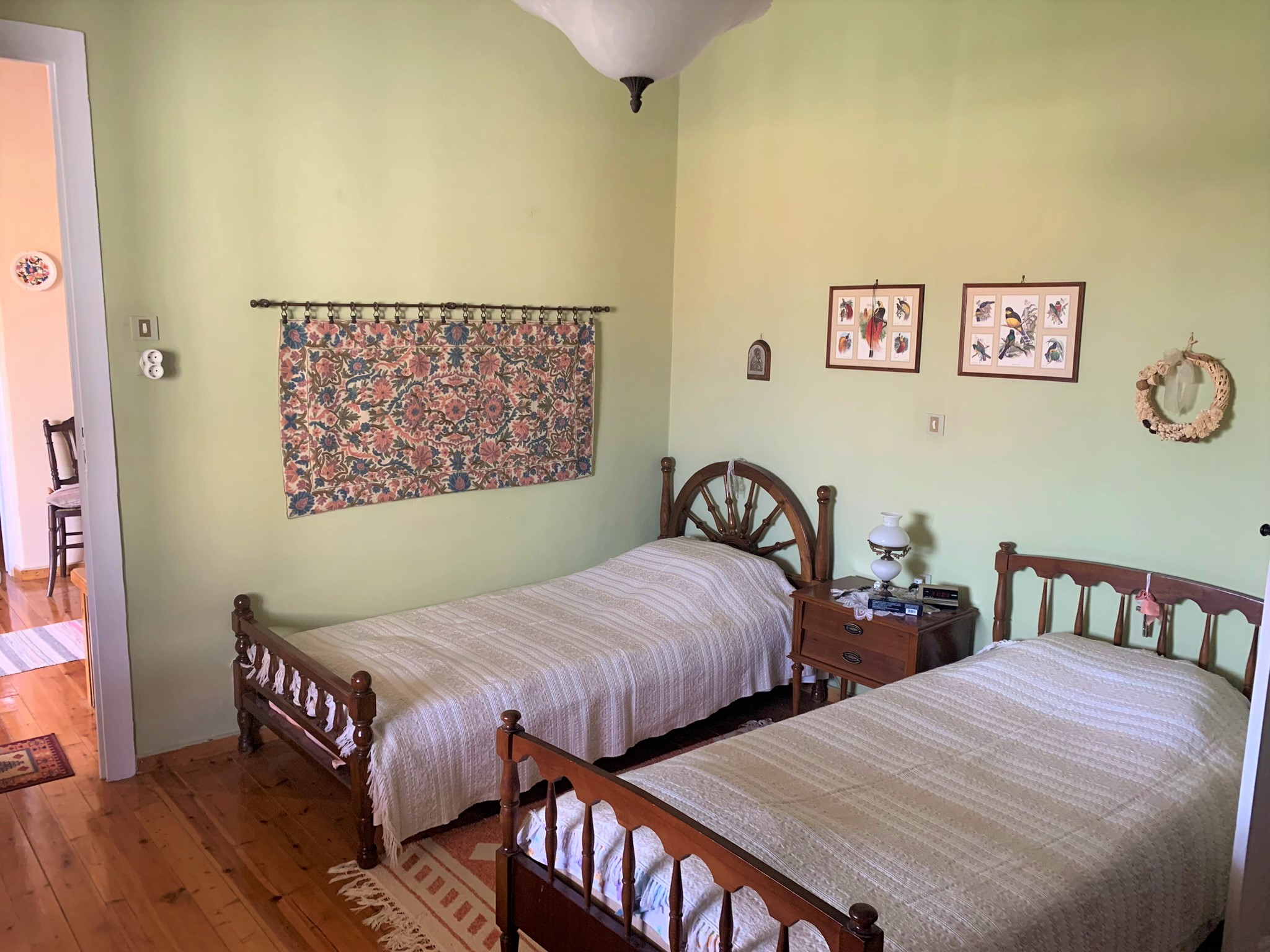 Bedroom of house for sale on Ithaca Greece, Vathi