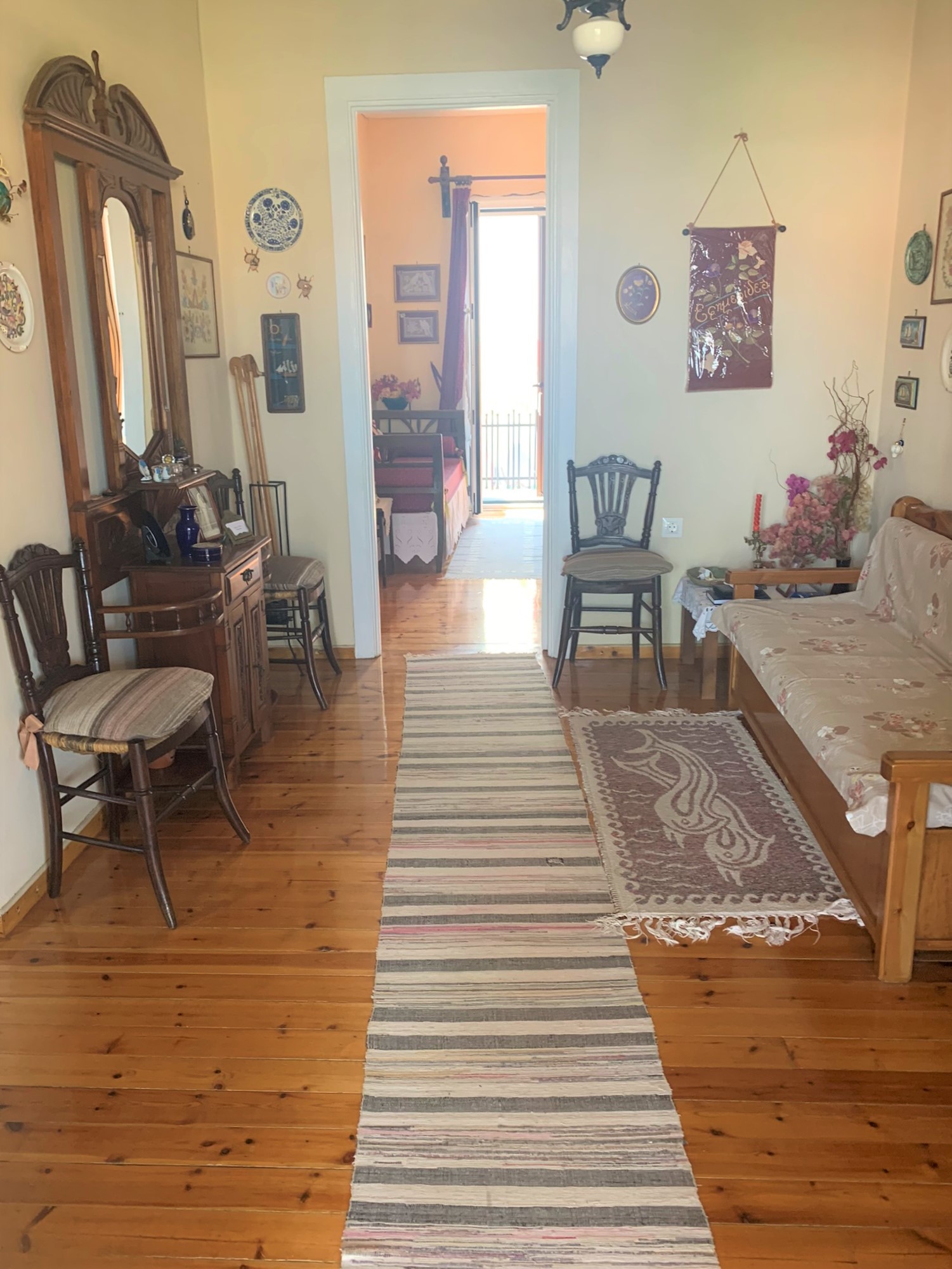 Hallway of house for sale on Ithaca Greece, Vathi