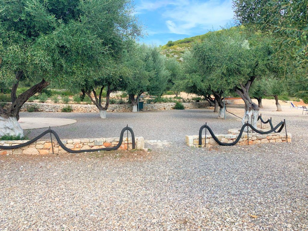 Filiatro Beach location of birthday party Ithaca Greece